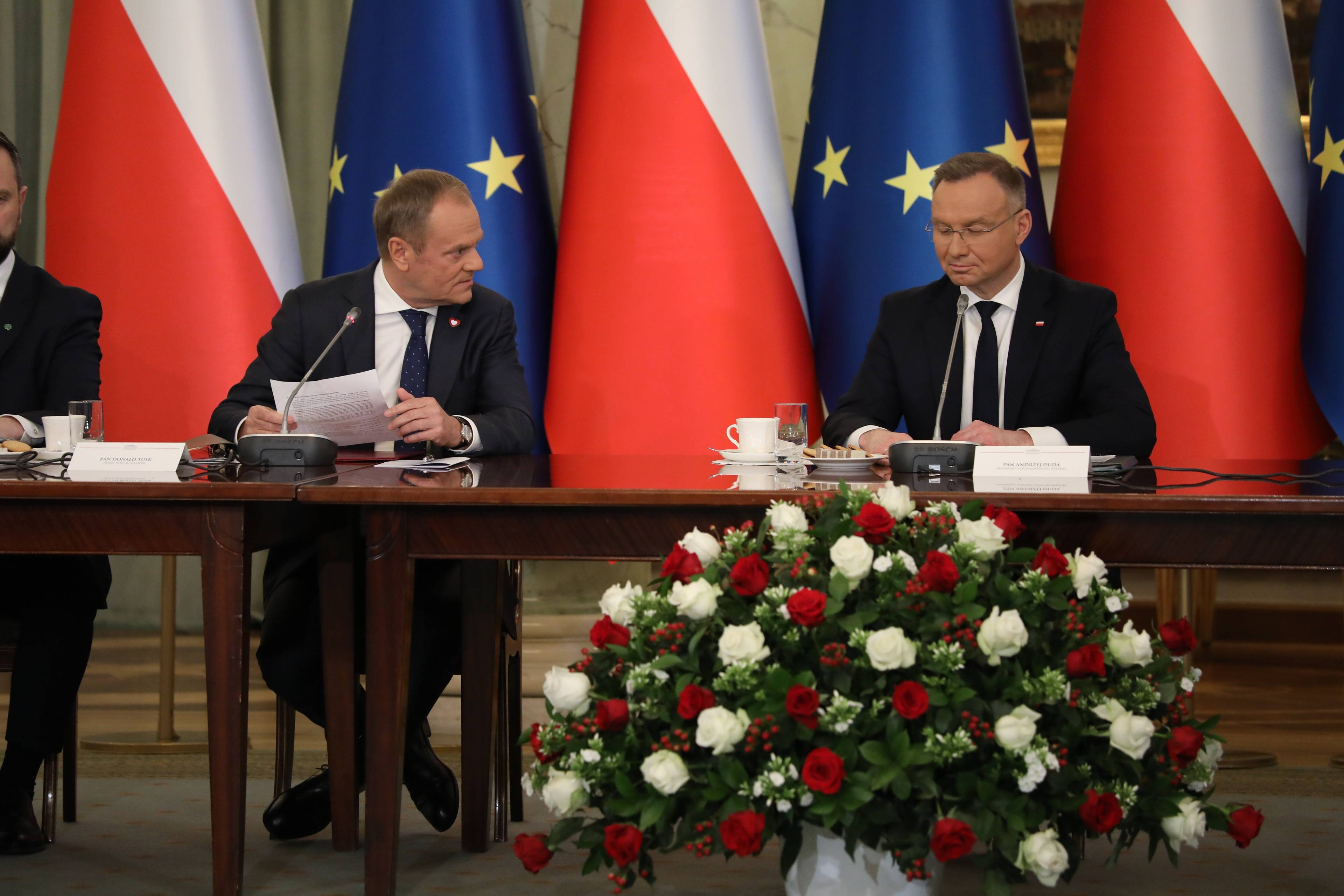 Posiedzenie Rady Gabinetowej w Warszawie
