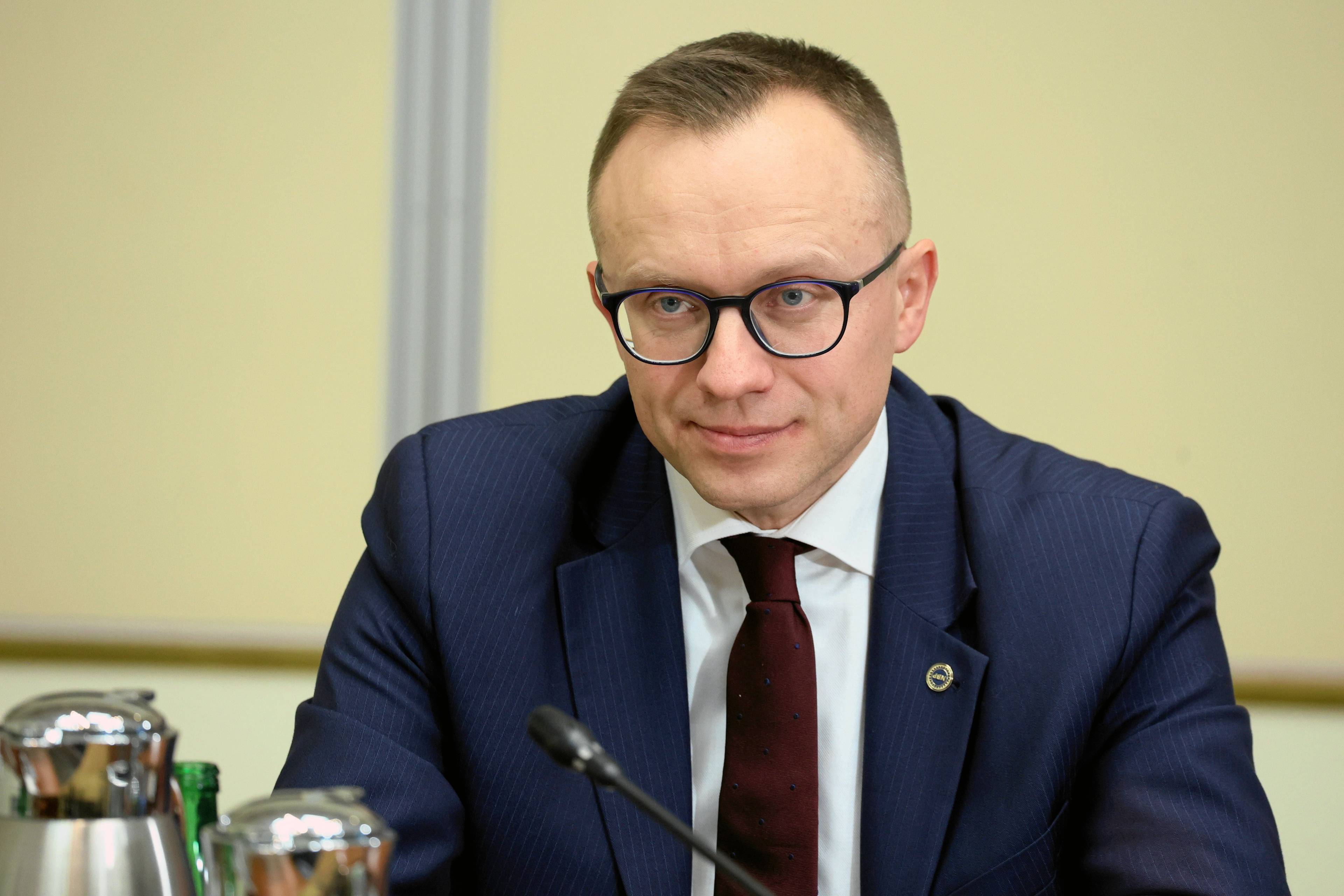 Artur Soboń na komisji śledczej