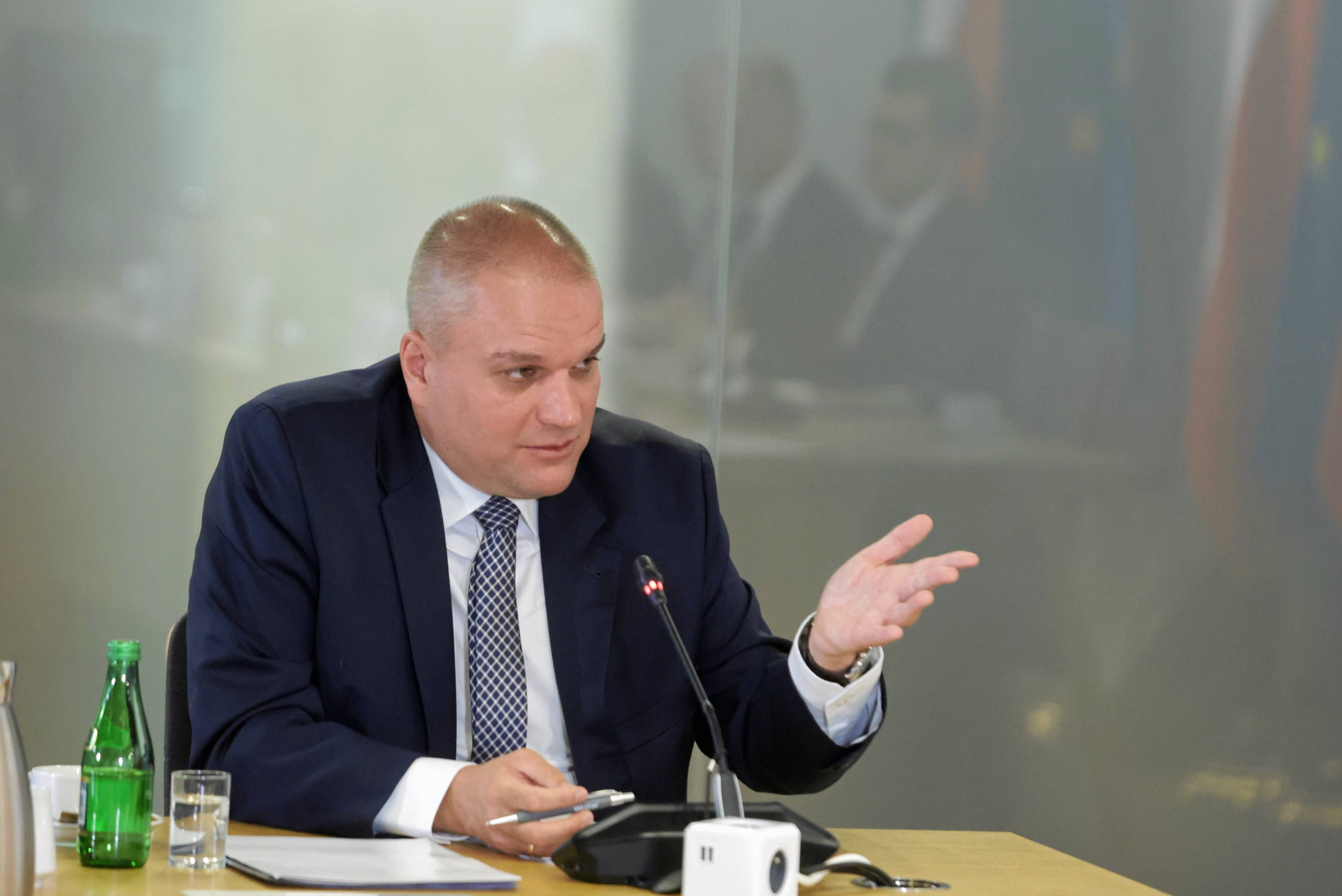 Adam Burakowski przed komisja sledcza do spraw afery wizowej