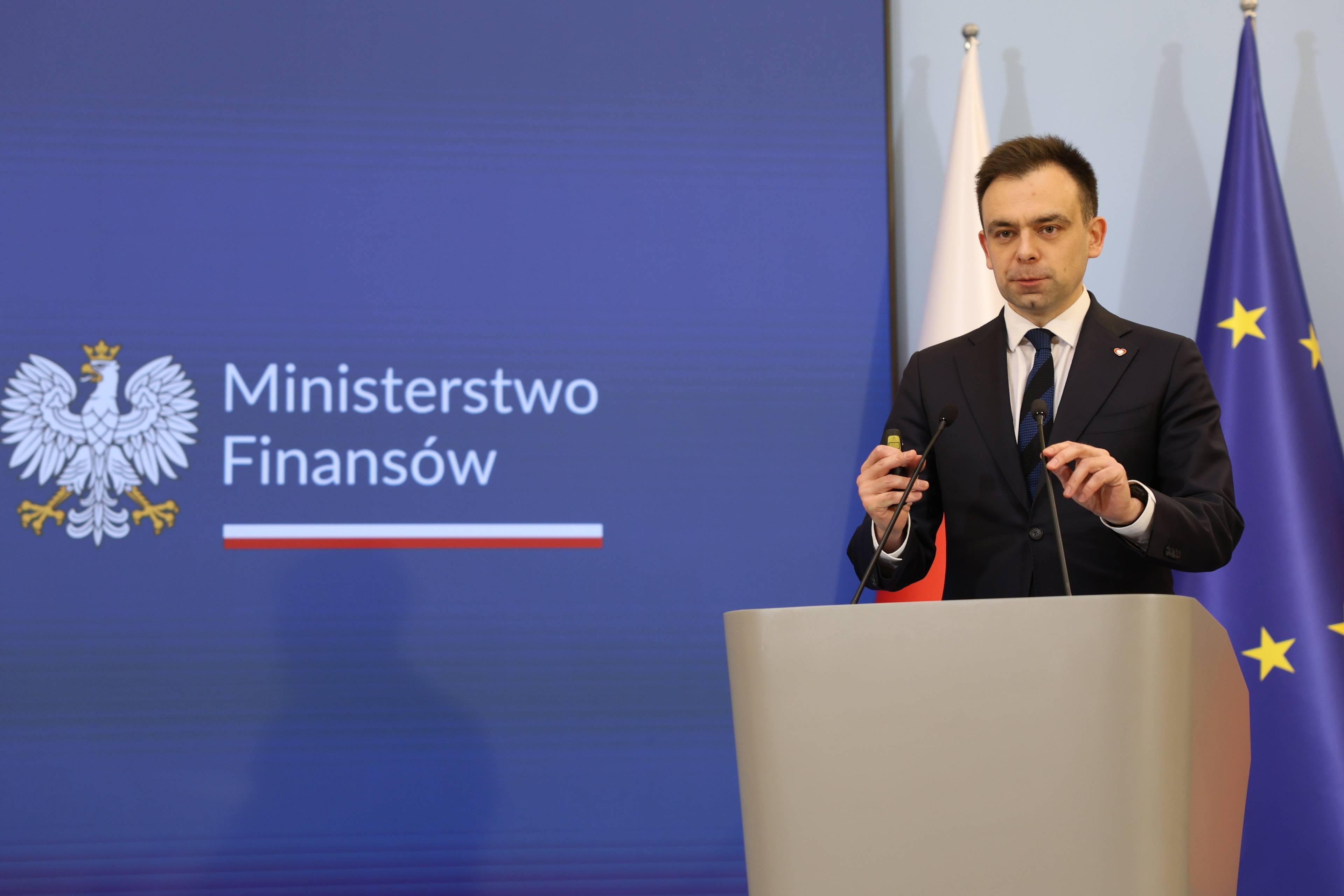 Minister finansów Andrzej Domański