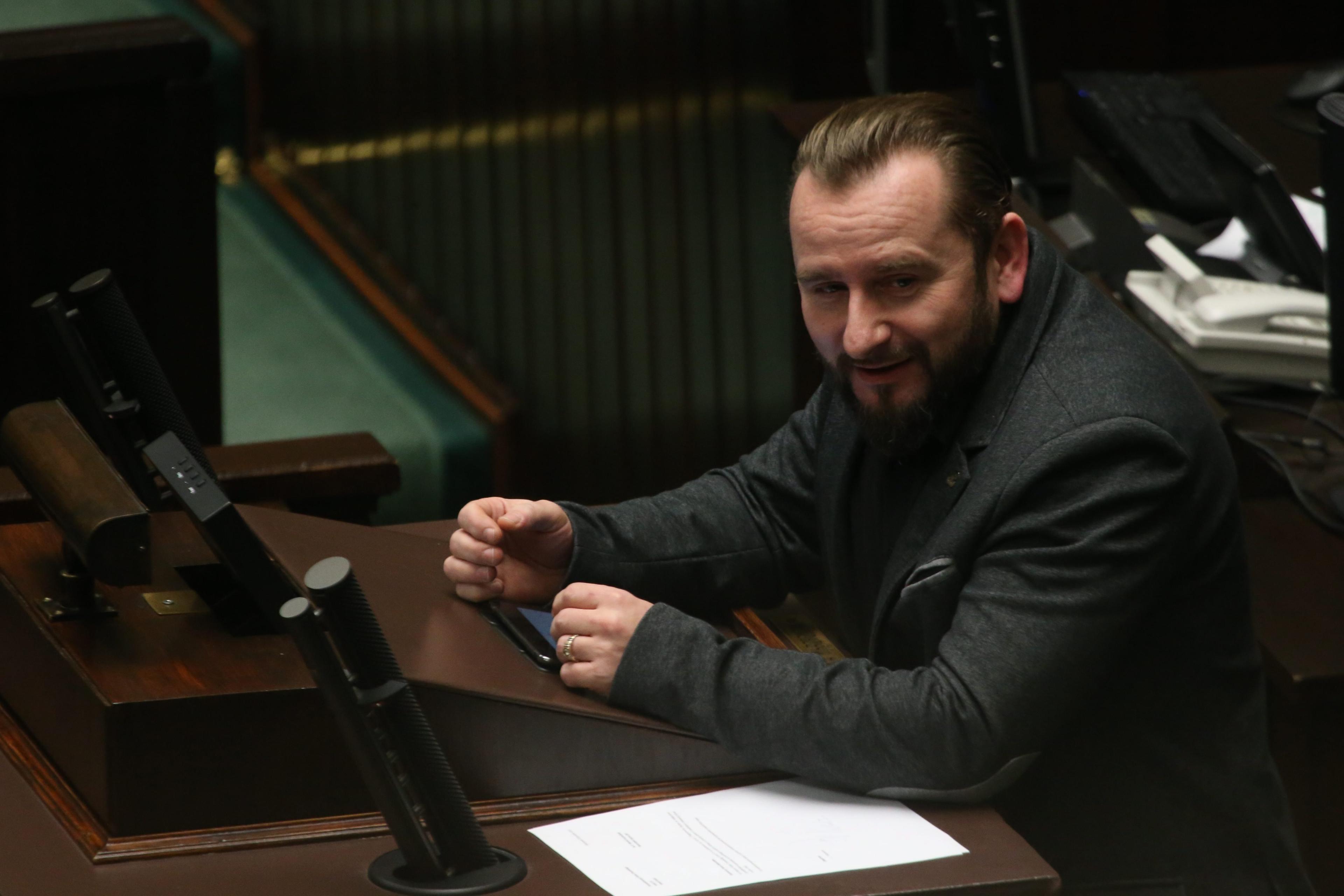 30.12.2015  Warszawa . Sejm . Piotr Liroy - Marzec  podczas debaty o ustawie medialnej . 
Fot . Kuba Atys / Agencja Gazeta
