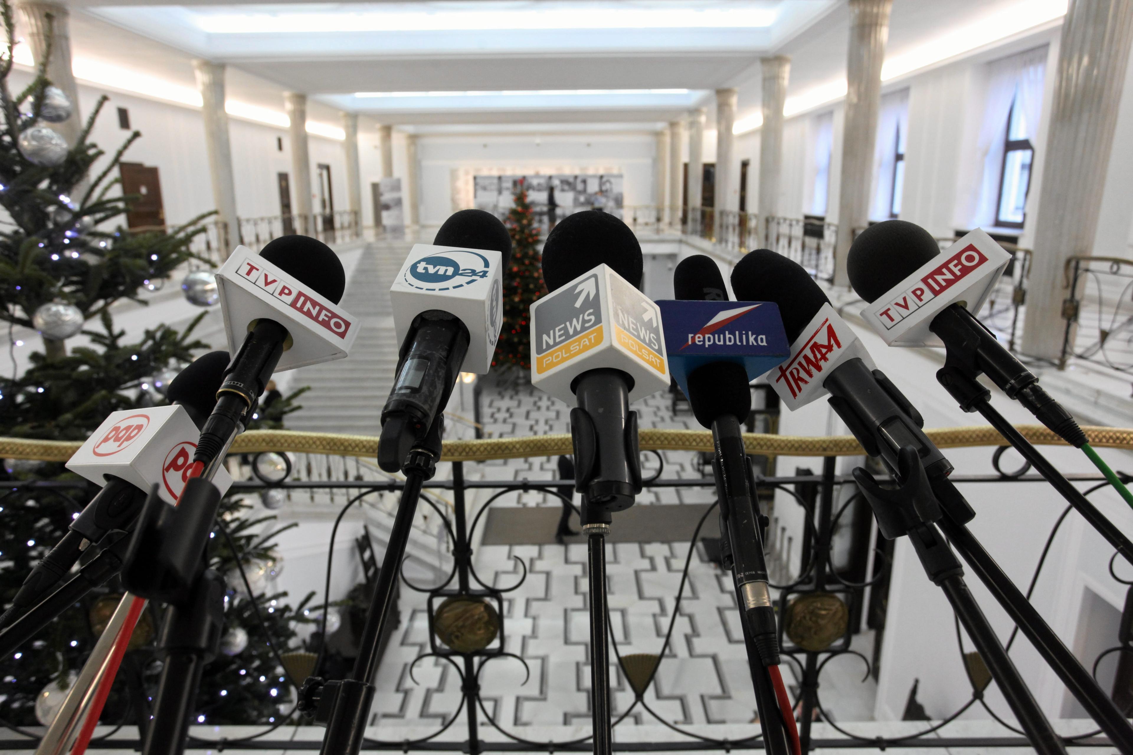 15.12.2016 Warszawa , Sejm . Media w sejmie .
Fot. Slawomir Kaminski / Agencja Gazeta