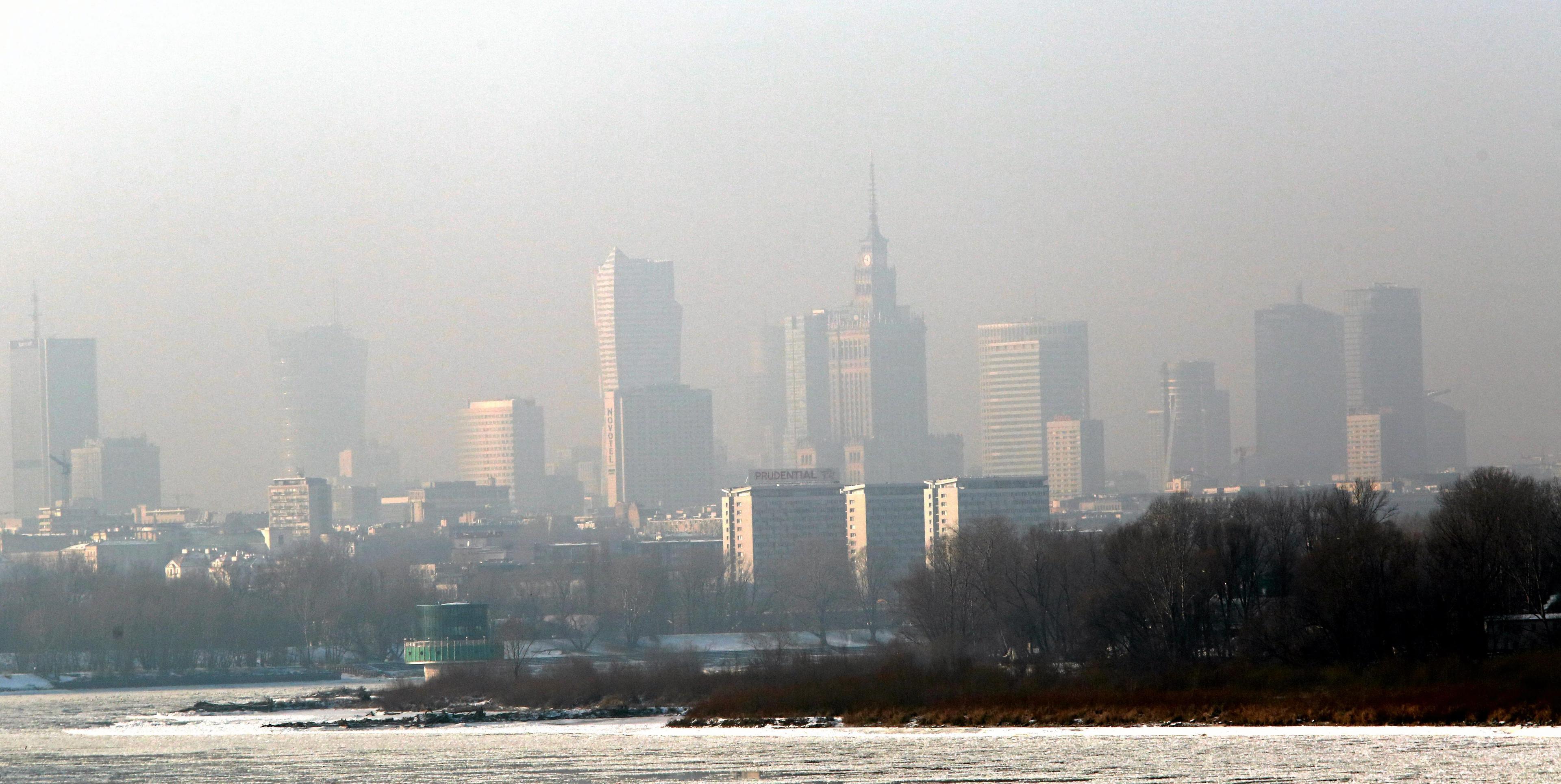 09.01.2017 Warszawa. Smog nad miastem .
Fot . Slawomir Kaminski / Agencja Gazeta