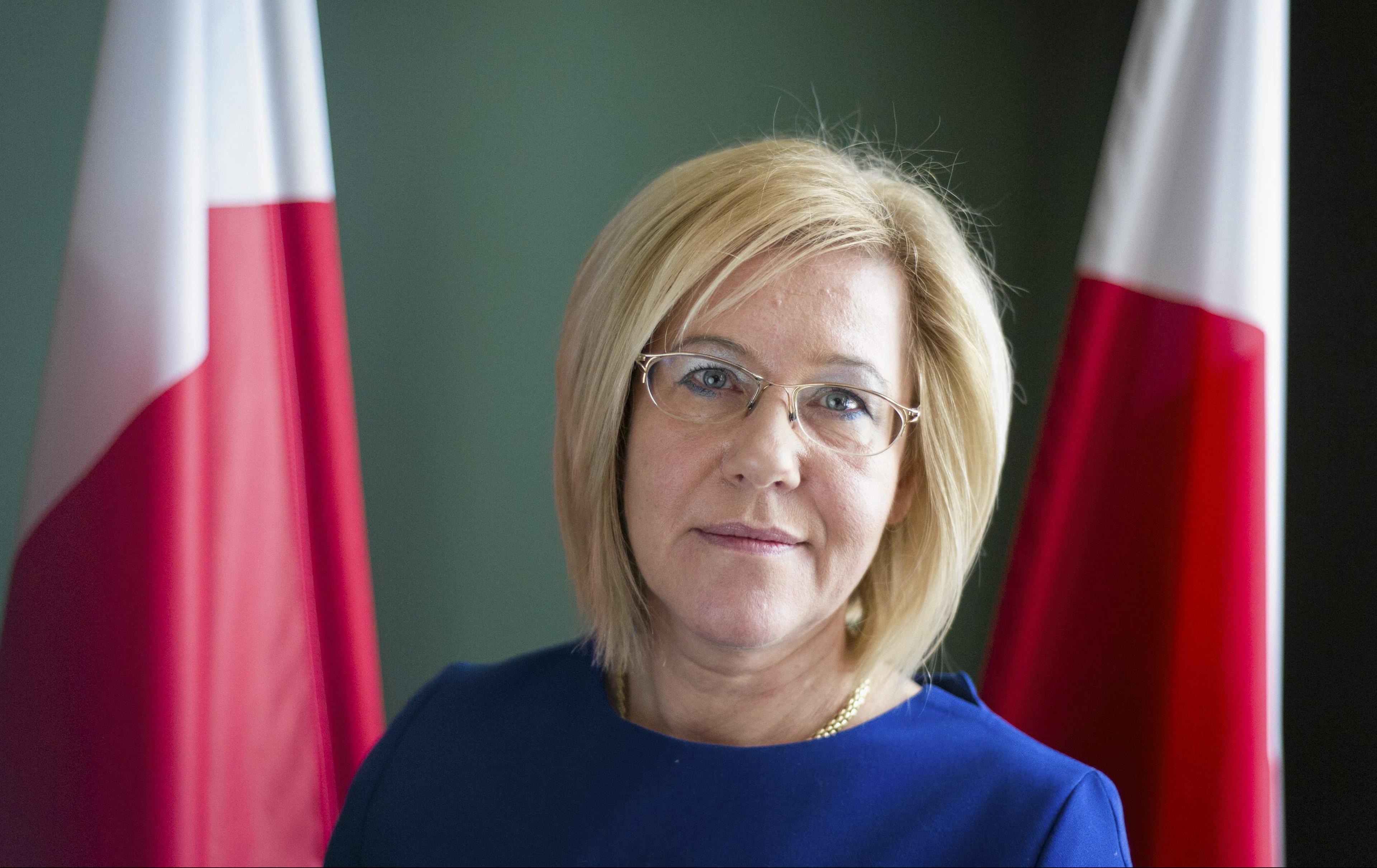 14.03.2016 Krakow . Barbara Nowak - nowa kurator oswiaty , podczas nominowania jej przez wojewode .

Fot. Lukasz Krajewski / Agencja Gazeta