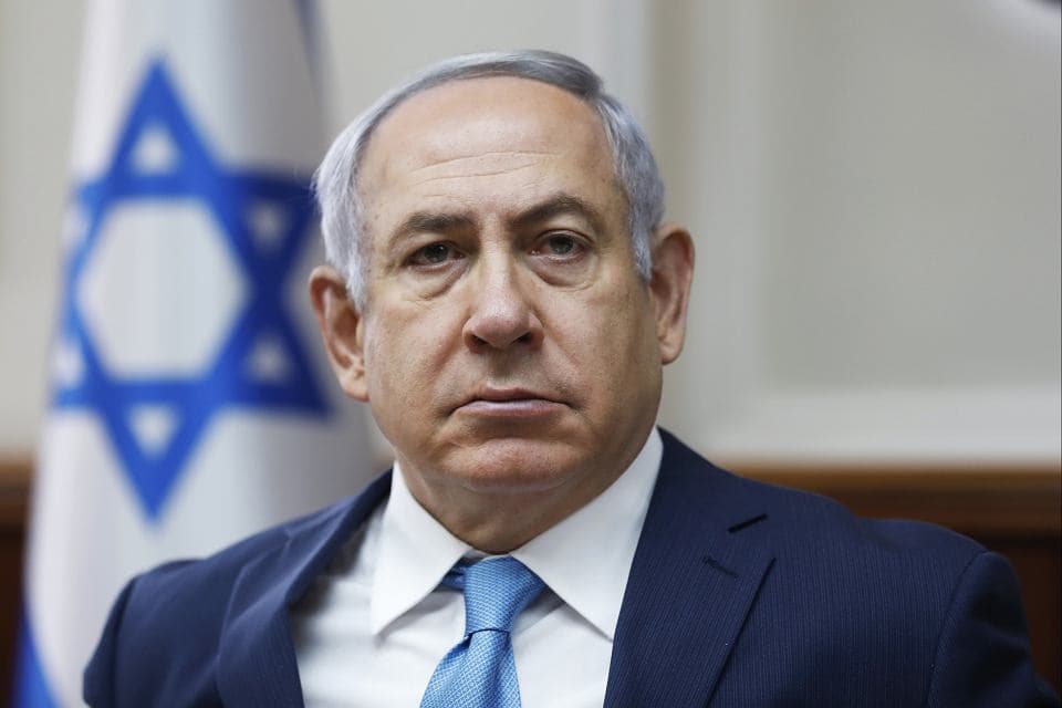 Premier Izraela Beniamin Netanjahu - koronawirus może mu pomóc w utrzymaniu władzy