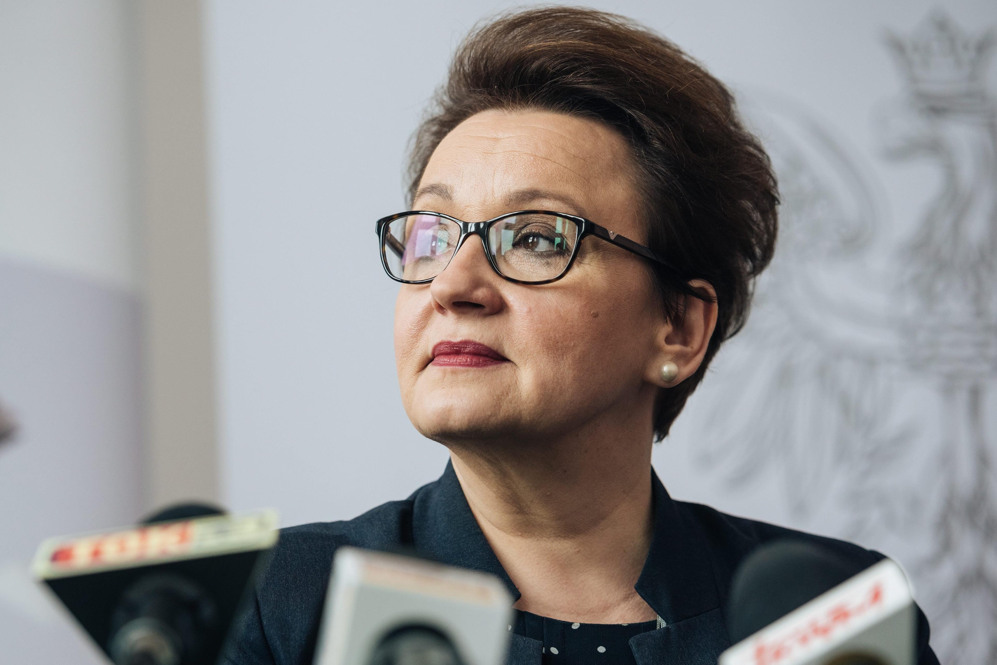 Minister Edukacji Anna Zalewska