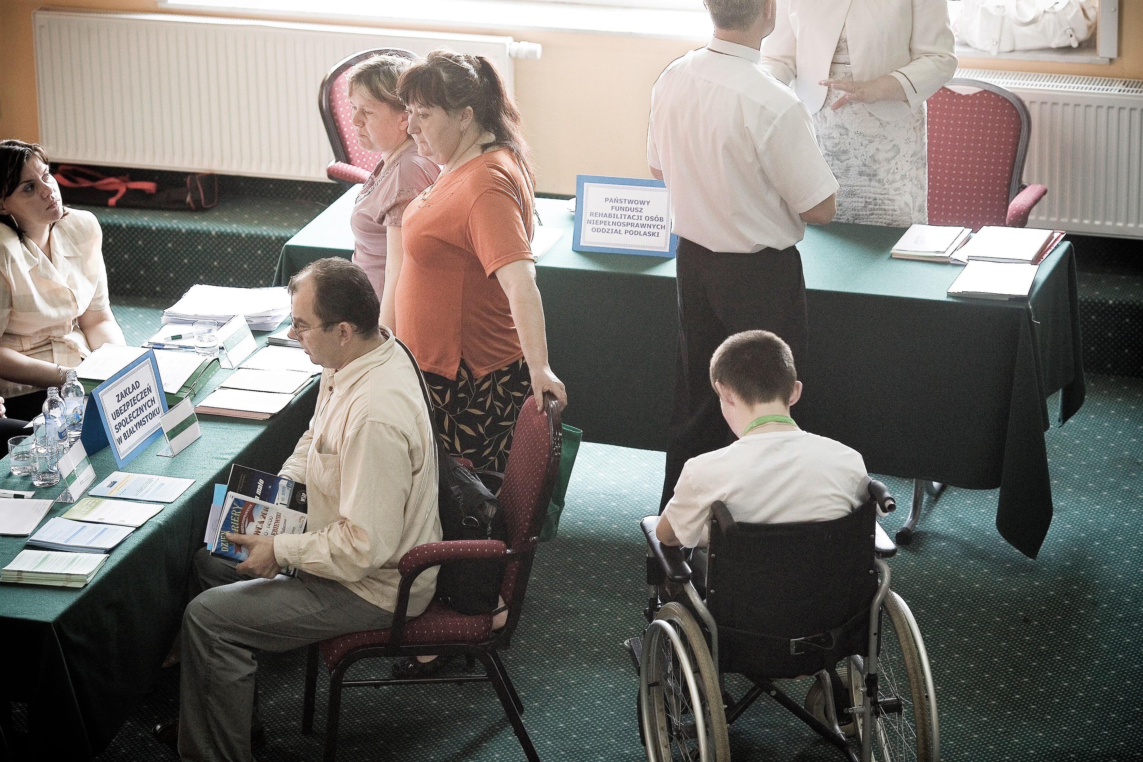 osoby niepełnosprawne w pracy