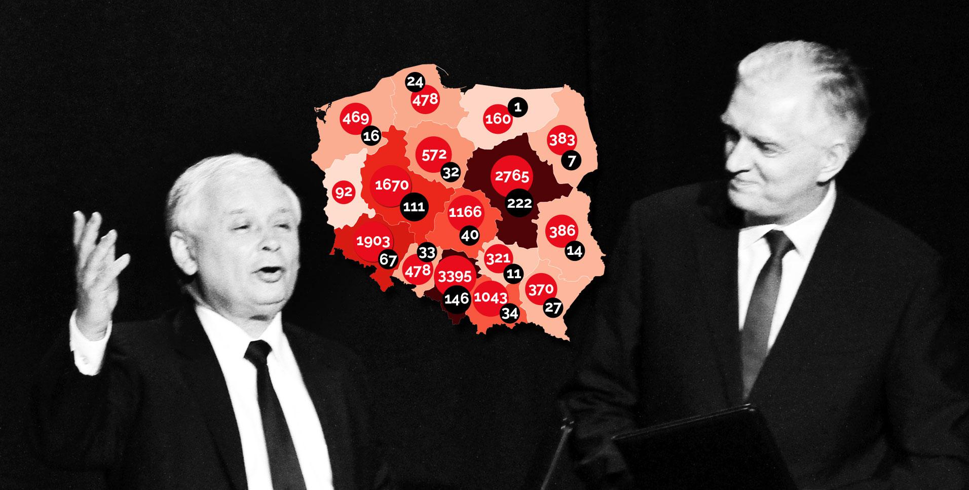 Raport o pandemii, 09.05.2020; Kaczyński, Gowin