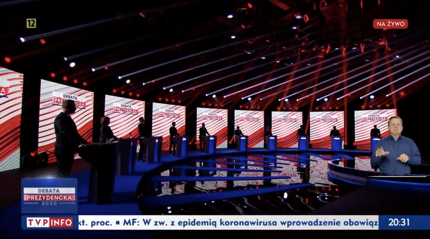 debata prezydencka w TVP - 6 maja 2020
