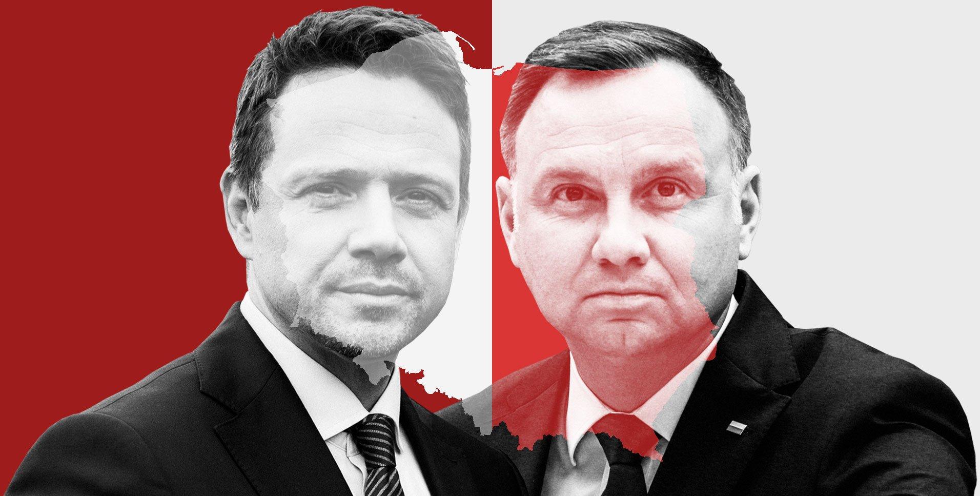 Rafał Trzaskowski, Andrzej Duda - exit poll Ipsos może nie wskazać zwycięzcy