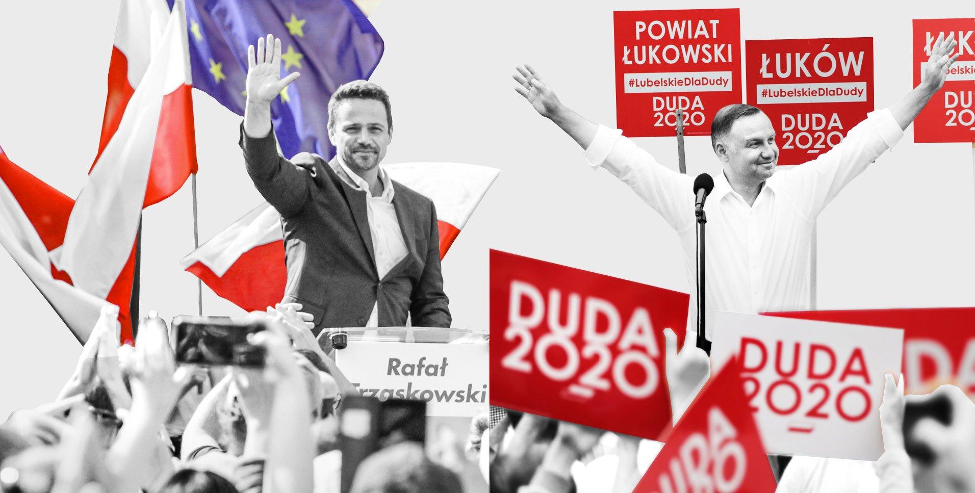 Rafał Trzaskowski, Andrzej Duda - sondaż Ipsos przynosi prognozę na II turę