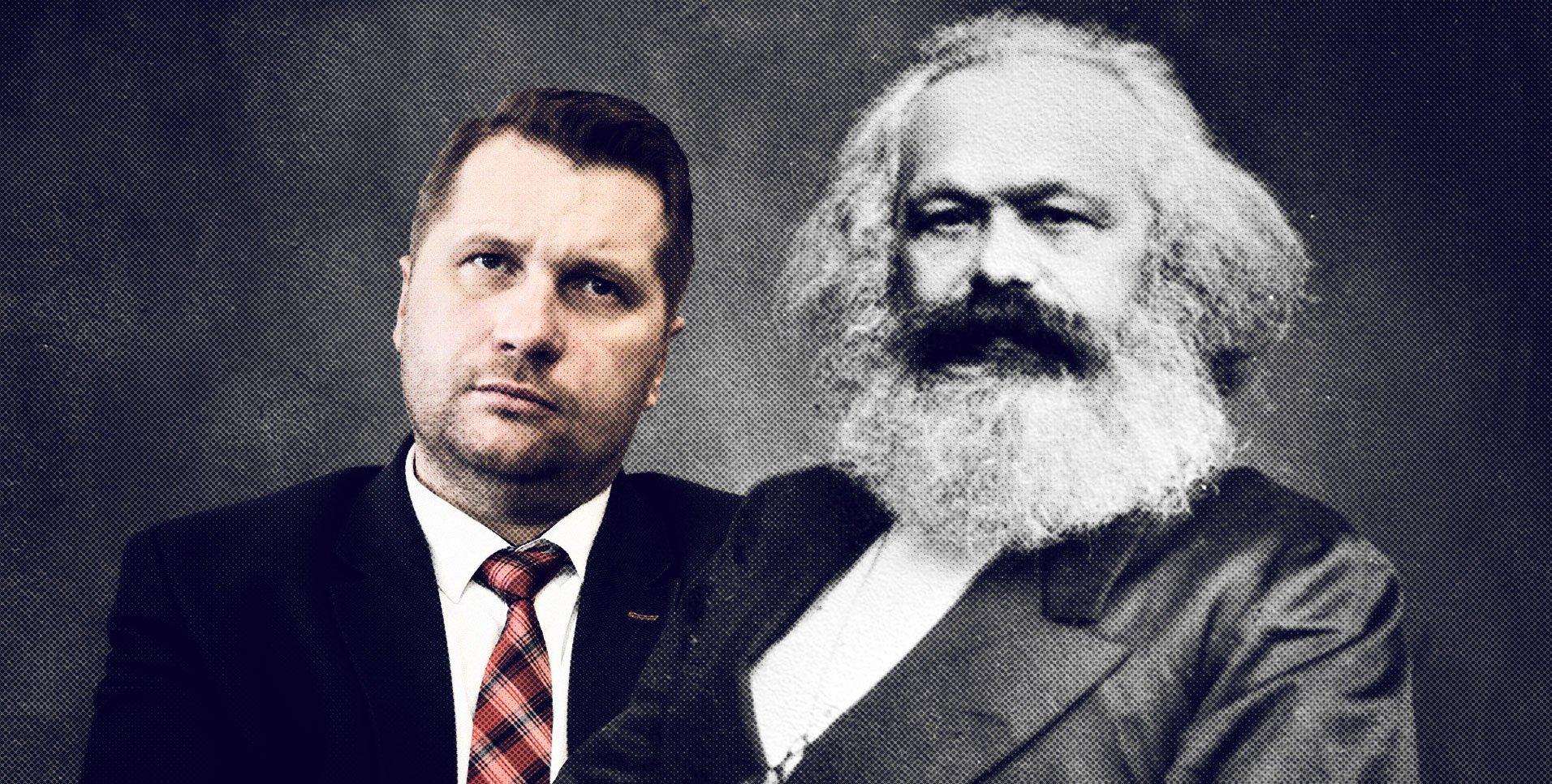 Przemysław Czarnek, Karl Marx