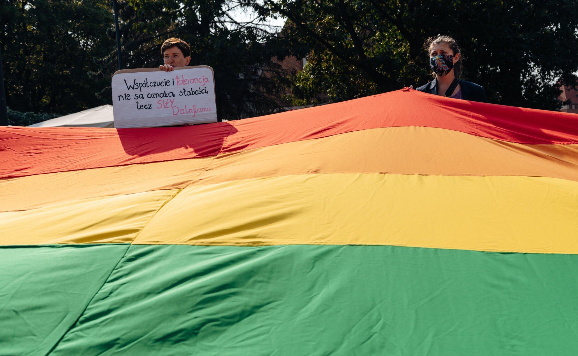 protest LGBT Gdańsk