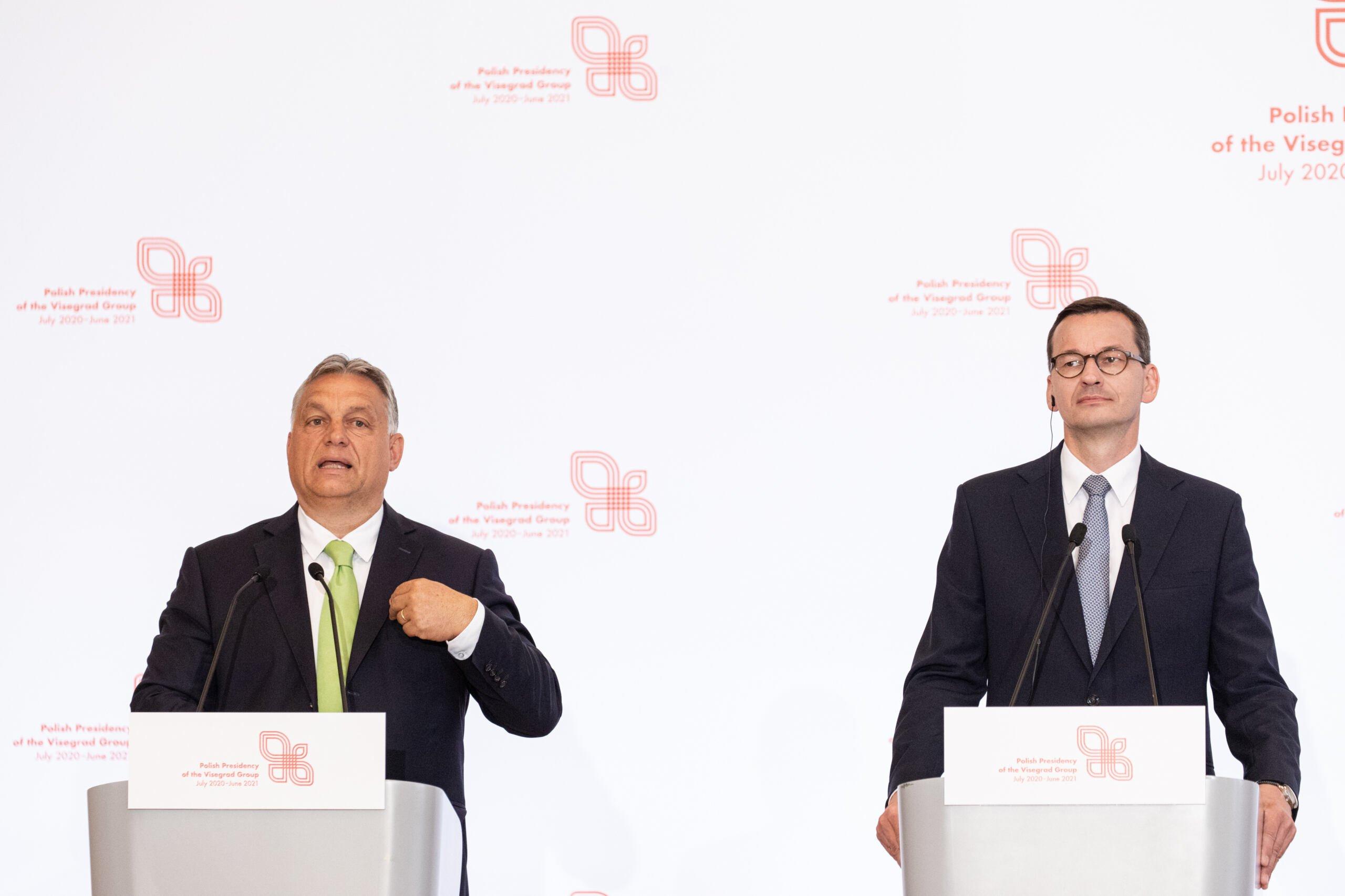 Orban i Morawiecki zapowiadają weto budżetu UE