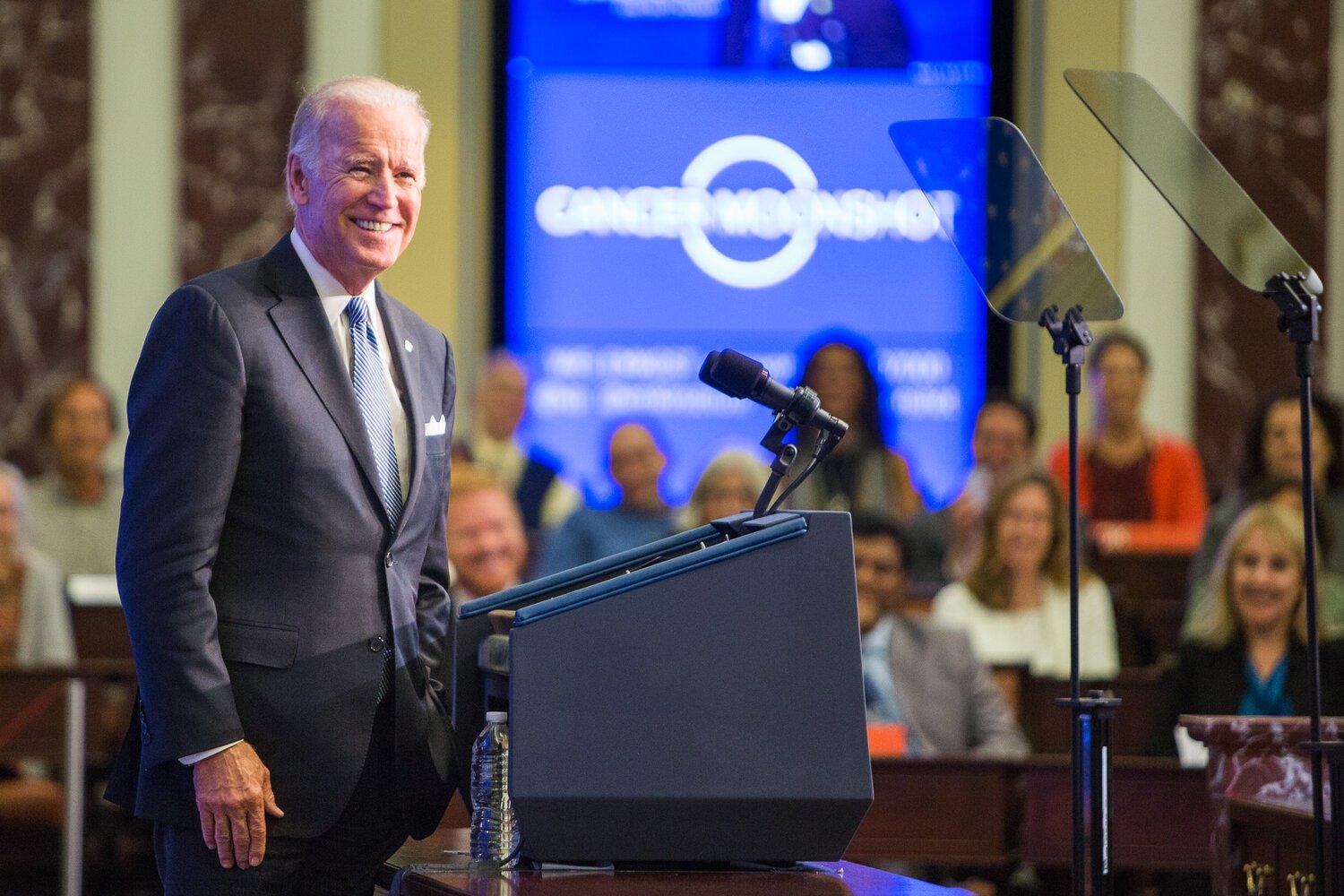 Joe Biden na konferencji prasowej