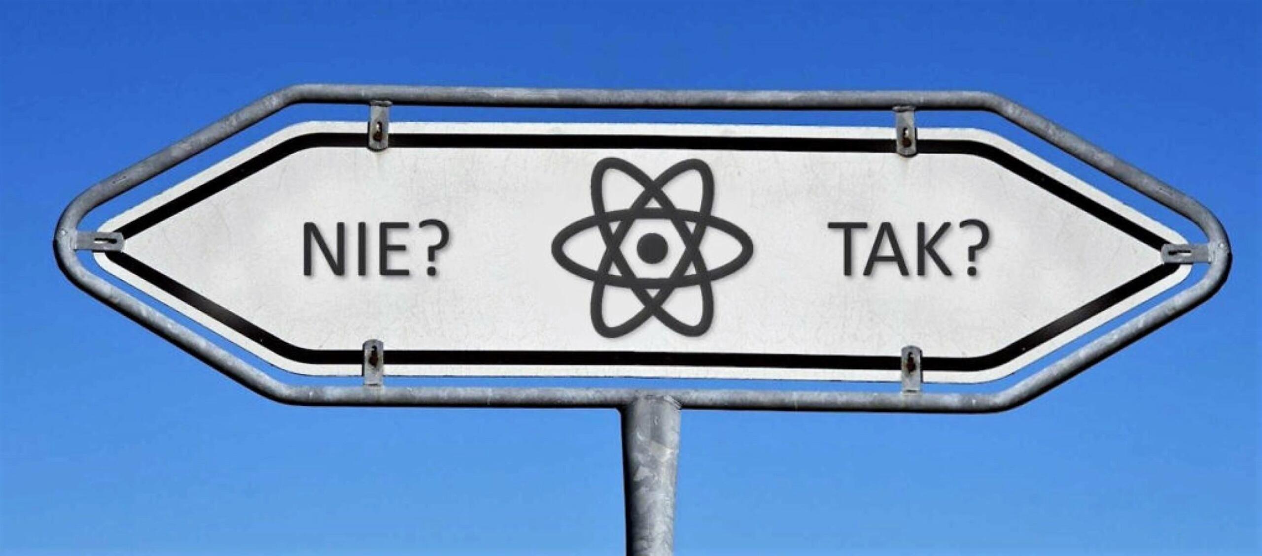 Atom czy OZE, na zdjęciu drogowskaz ze znakiem atomu i strzałkami tak, nie