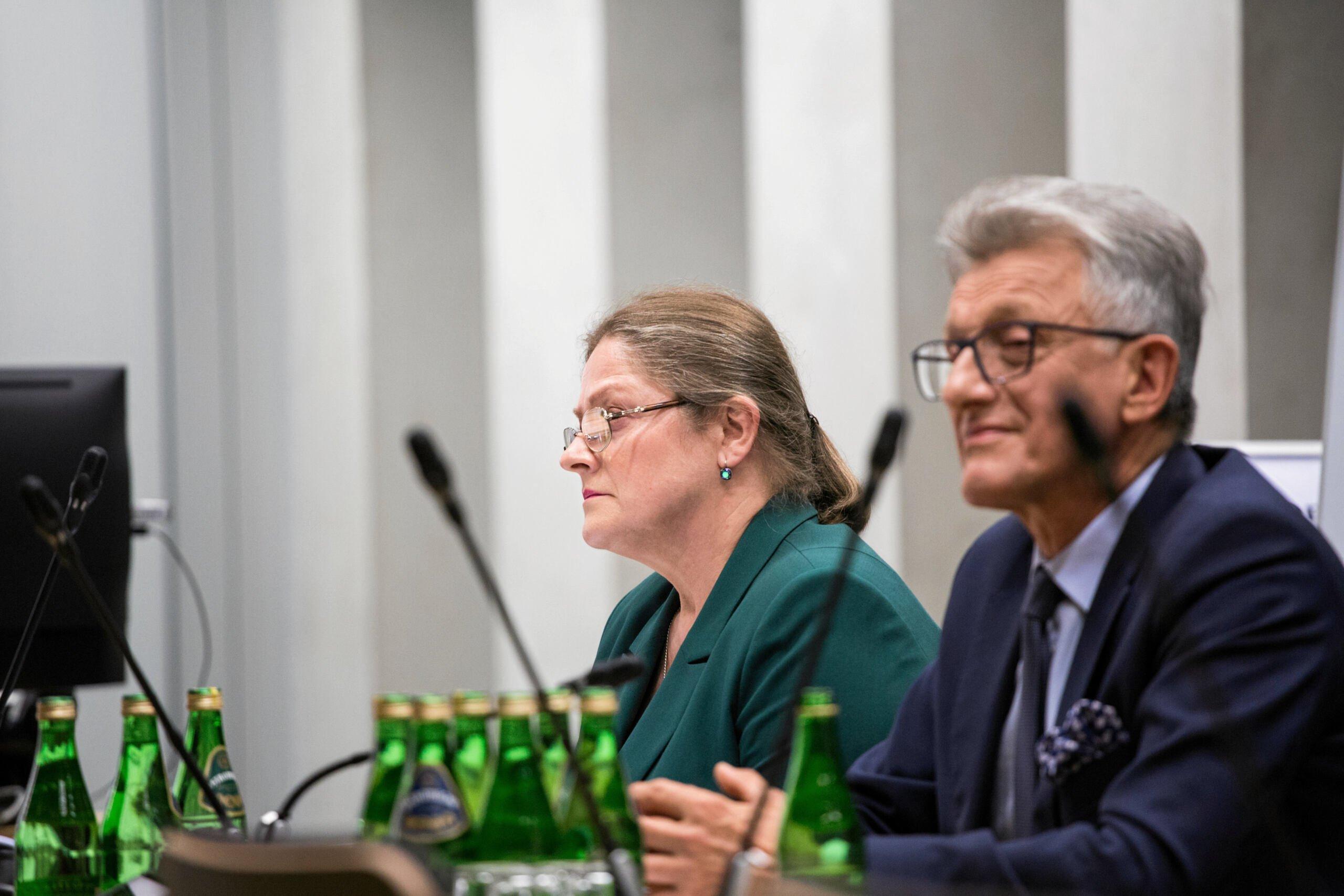 Pawłowicz i Piotrowicz na komisji sejmowej, która głosuje ich kandydatury