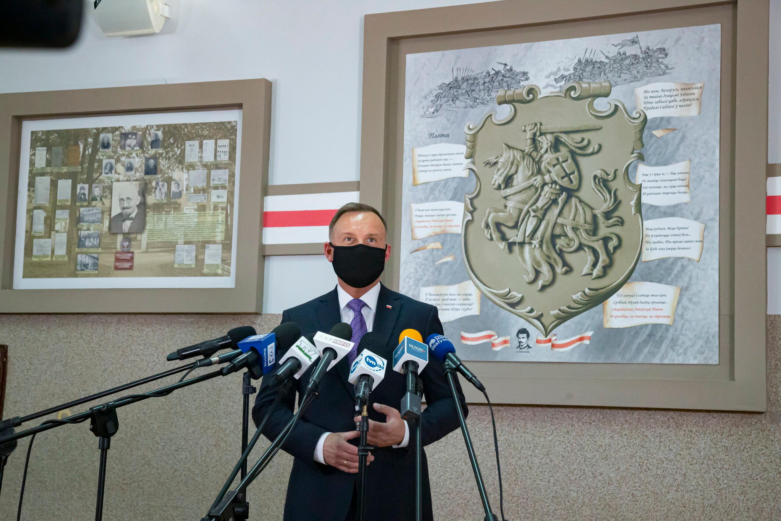 Andrzej Duda przemawia