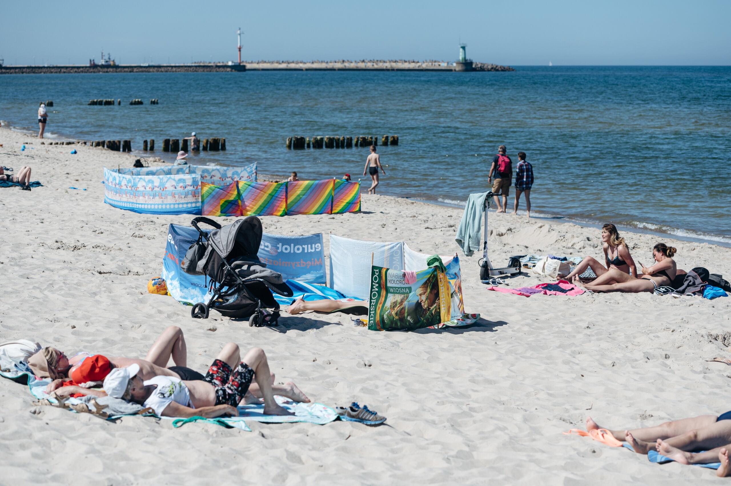 plaża we Władysławowie