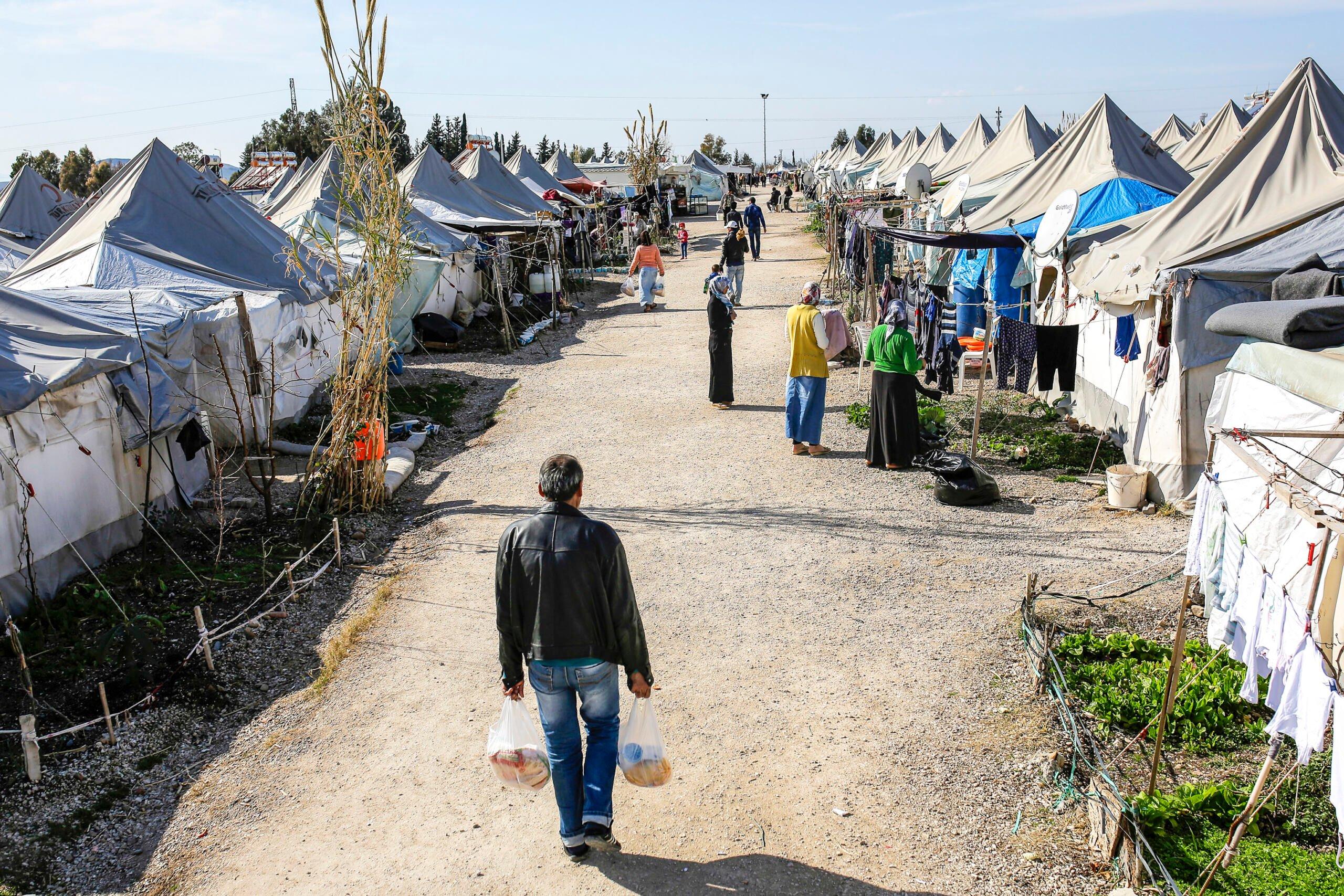 General view of the Osmaniye Cevdetiye Camp, in Turkey on 10th of February, 2016 during a visit by the BUG - Committee on Budgets Delegation of the European Parliament.