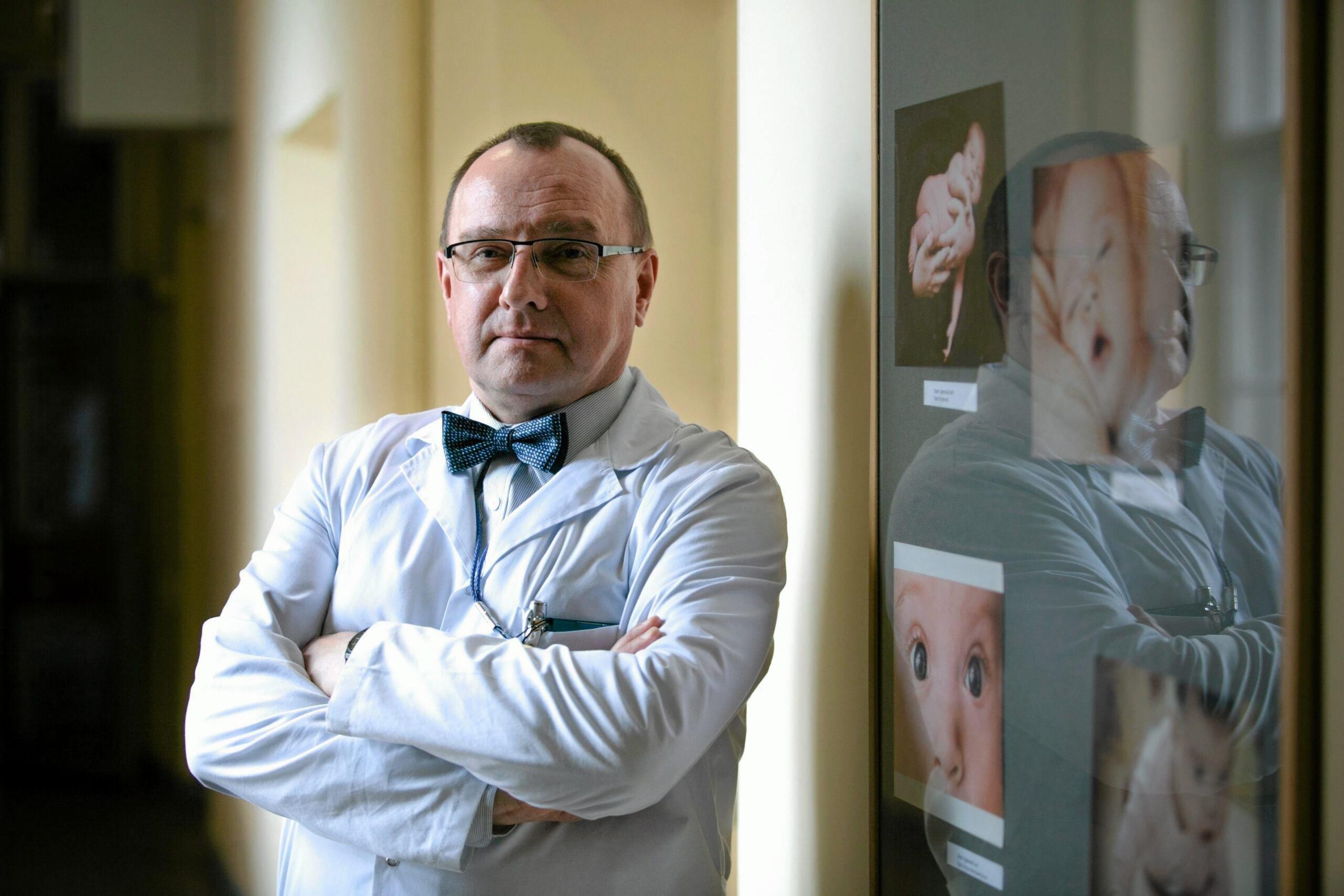 4.04.2016 Gdansk , szpital ul . Kliniczna . Prof . Krzysztof Preis .
Fot . Renata Dabrowska / Agencja Gazeta