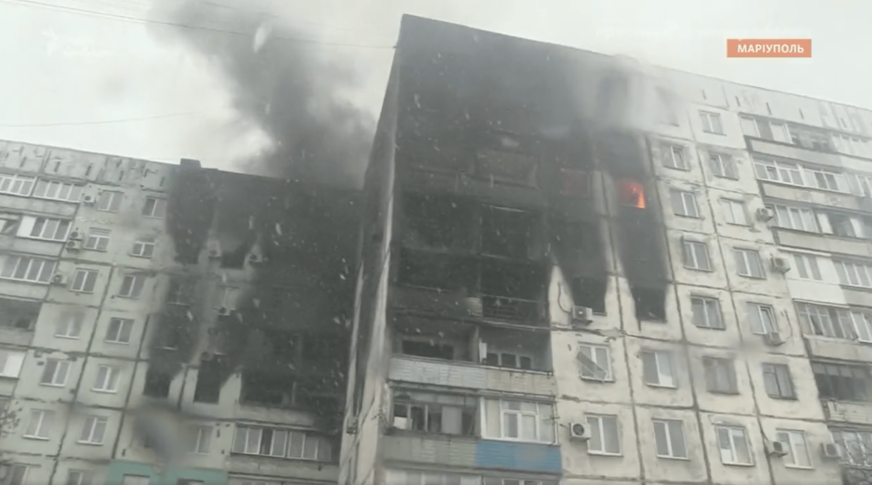 Zniszczony Mariupol. Trwa ewakuacja ludności, 5 marca 2022