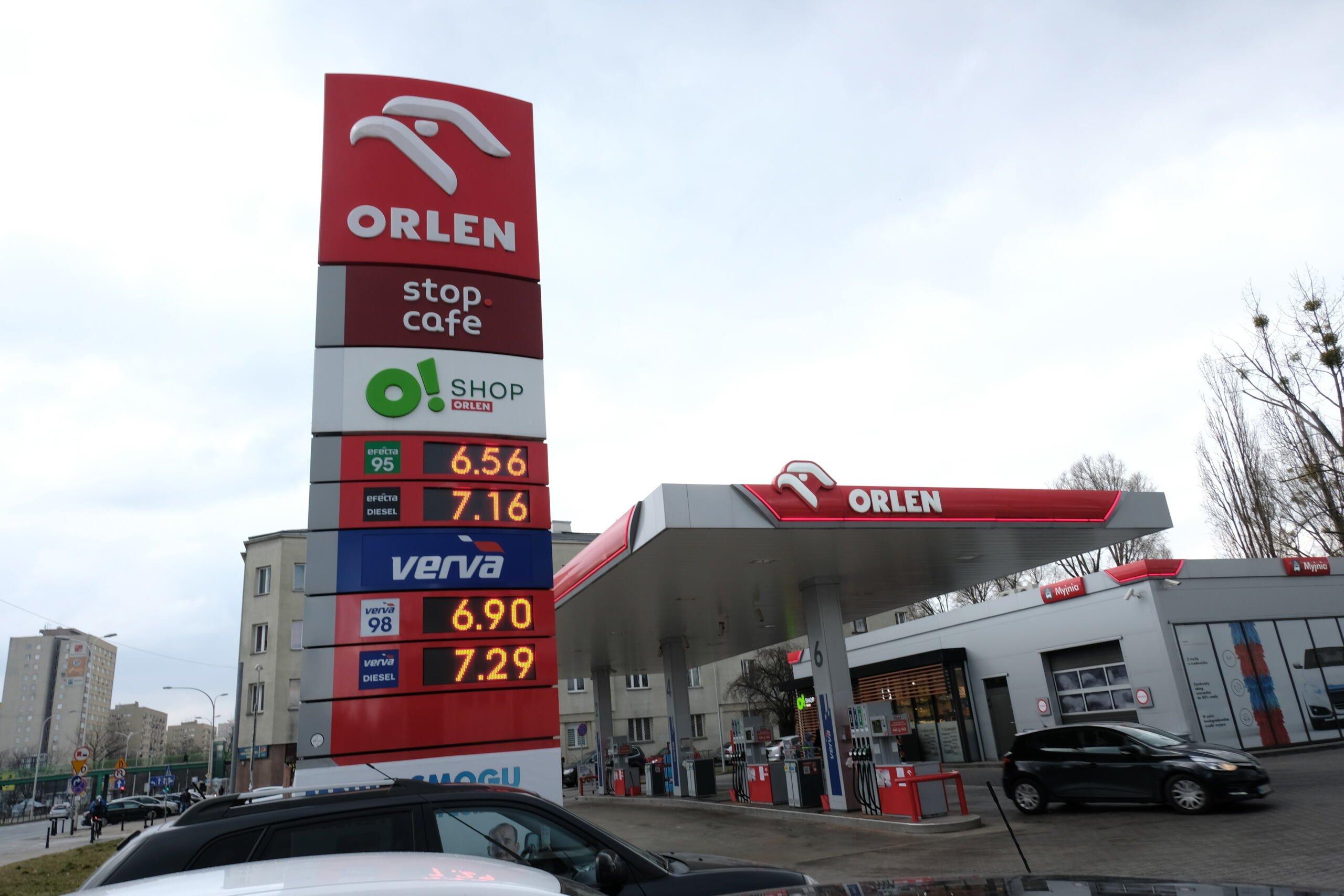 stacja benzynowa Orlen