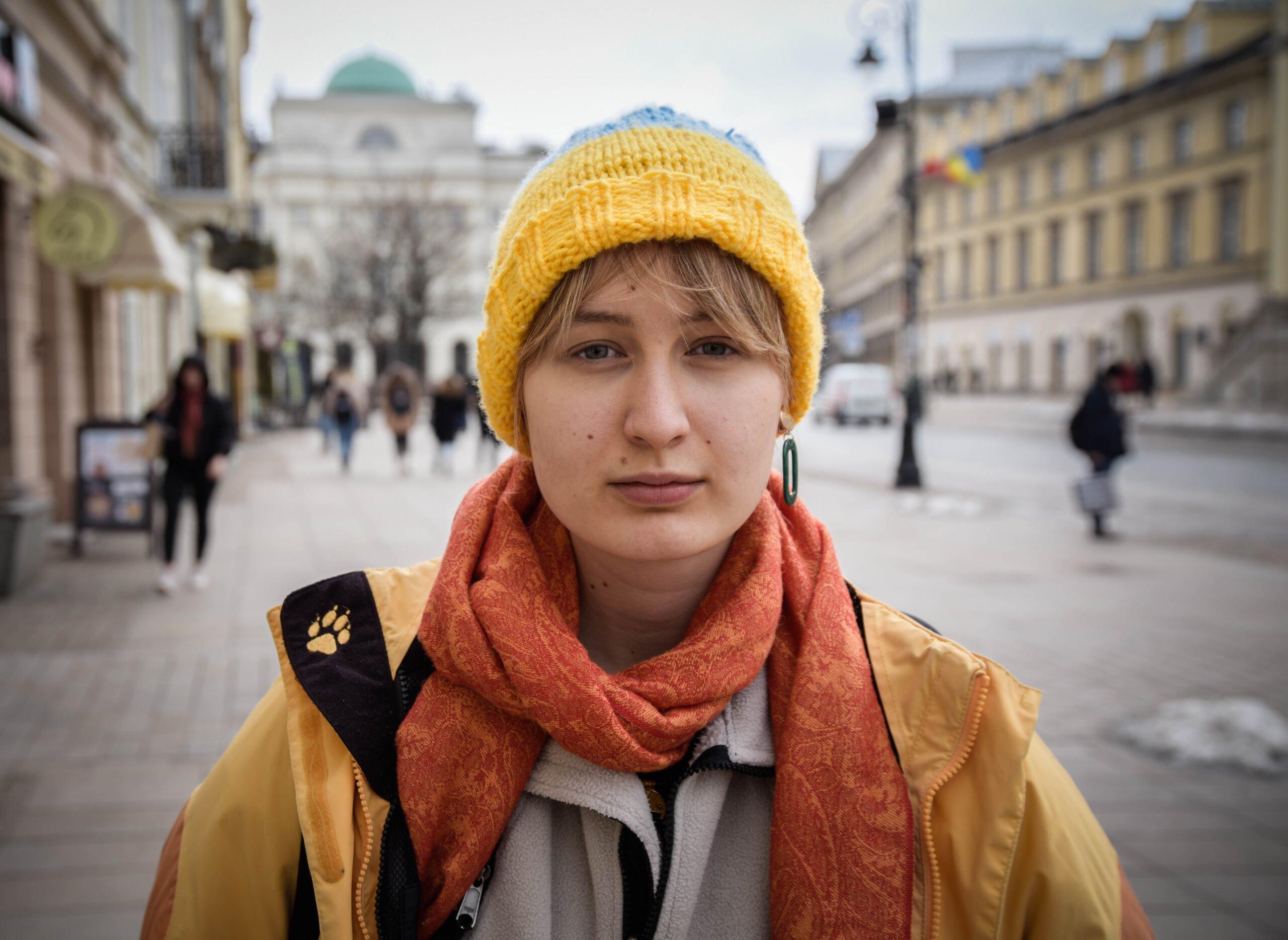 Weronika, zatrzymana aktywistka KIK