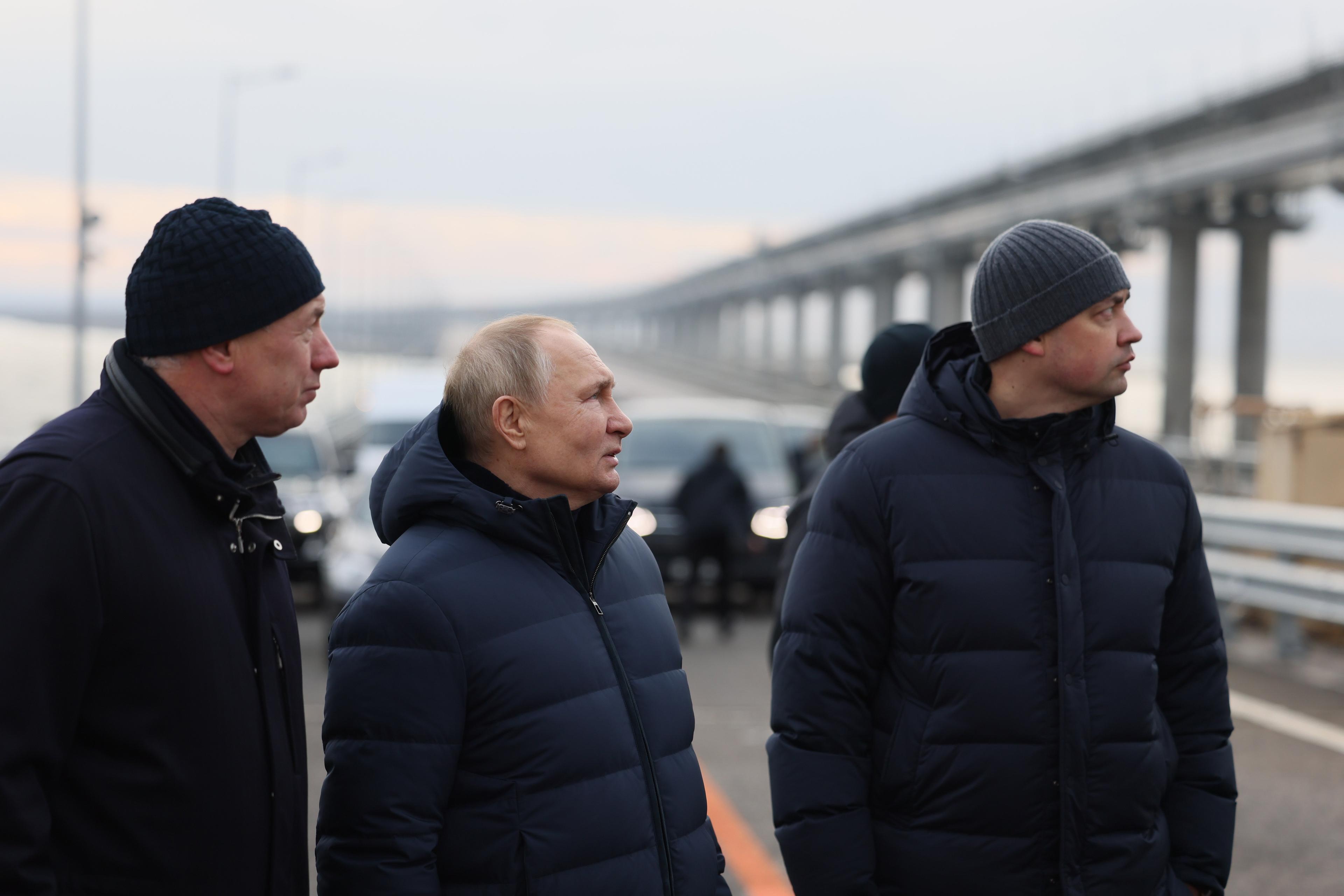 Putin na moście