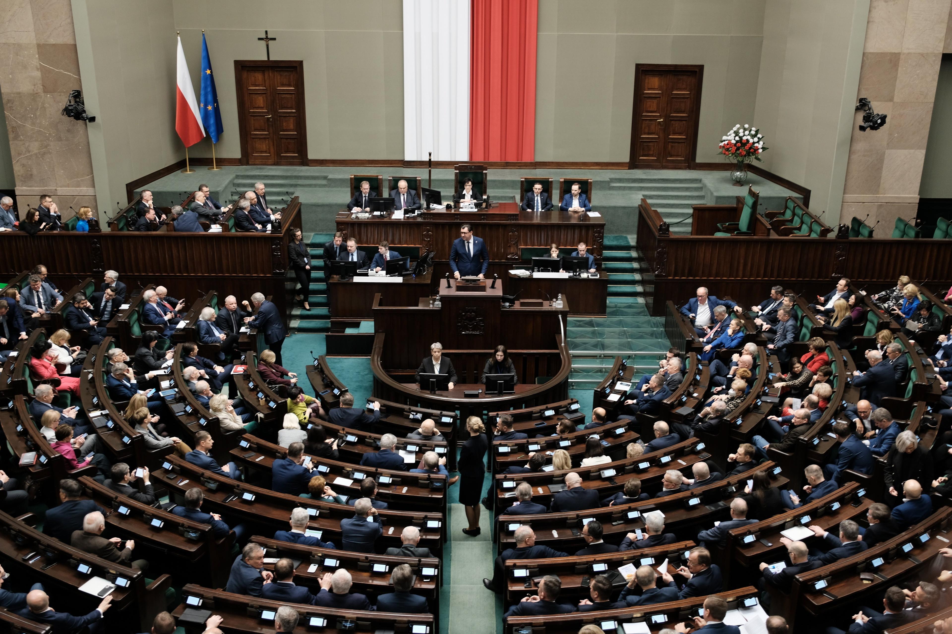 Dlaczego opozycja podzieliła się w głosowaniu nad ustawą o Sądzie Najwyższym? Na zdjęciu sala sejmowa 11 stycznia 2023 Fot. Slawomir Kaminski / Agencja Wyborcza.pl