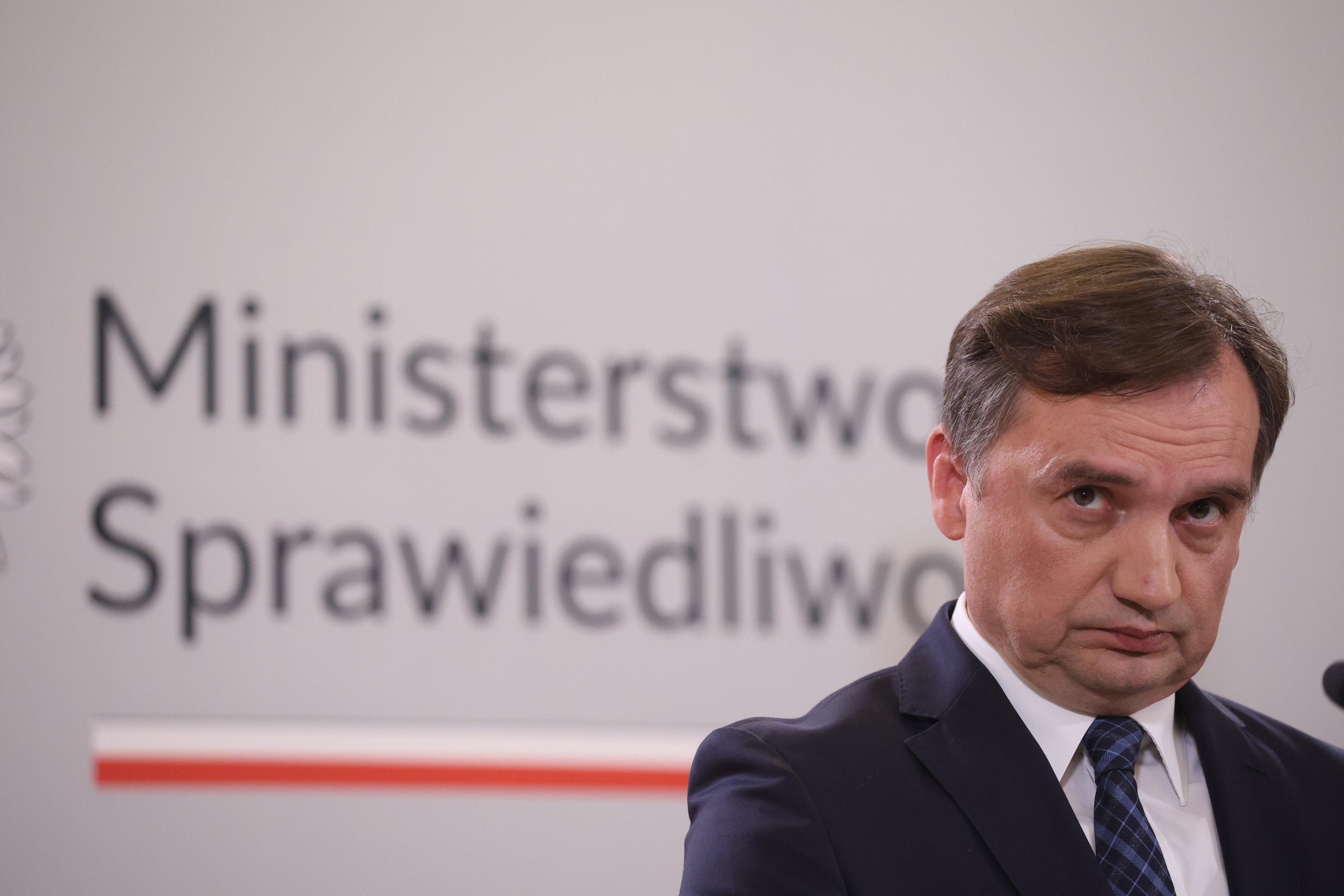 Na zdjęciu: Minister sprawiedliwości Zbigniew Ziobro, szef Suwerennej Polski