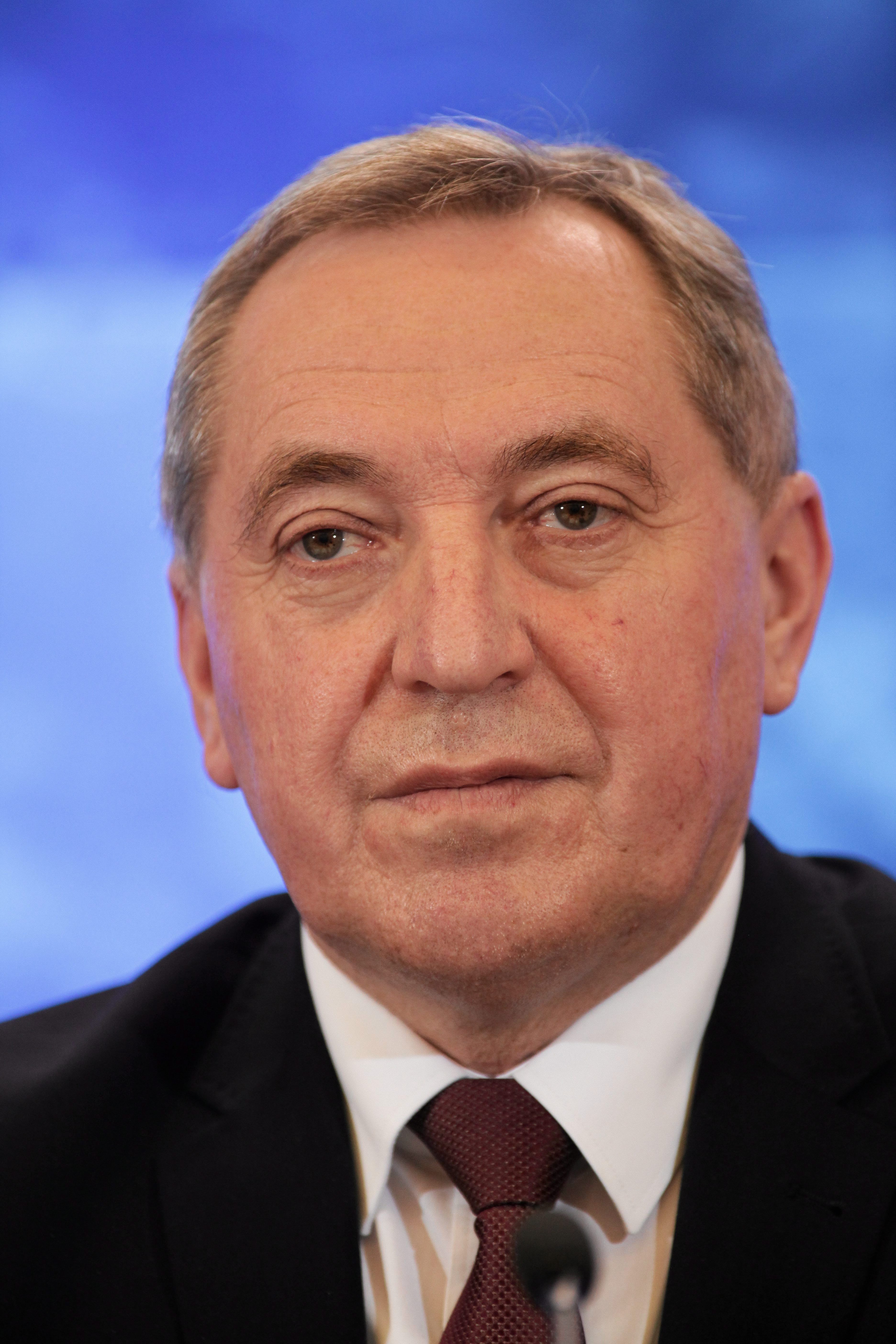 01.12.2015 Warszawa , Kancelaria Prezesa Rady Ministrow . Minister Henryk Kowalczyk podczas konferencji prasowej po posiedzeniu rzadu .
Fot. Slawomir Kaminski / Agencja Gazeta