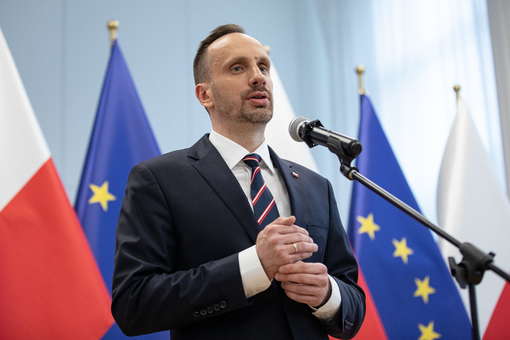 Wiceminister Aktywów Państwowych Janusz Kowalski