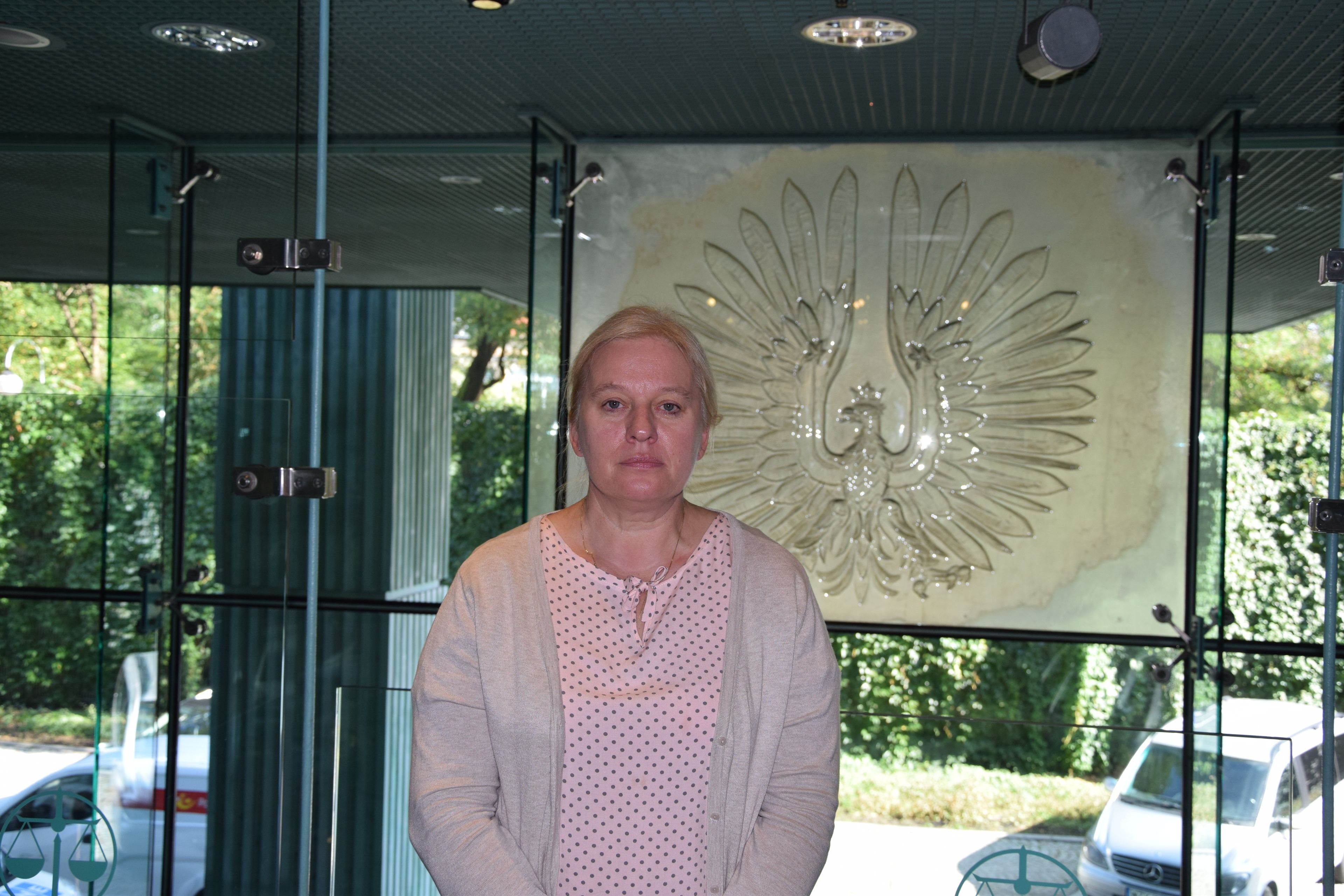 blondynka w średnim wieku