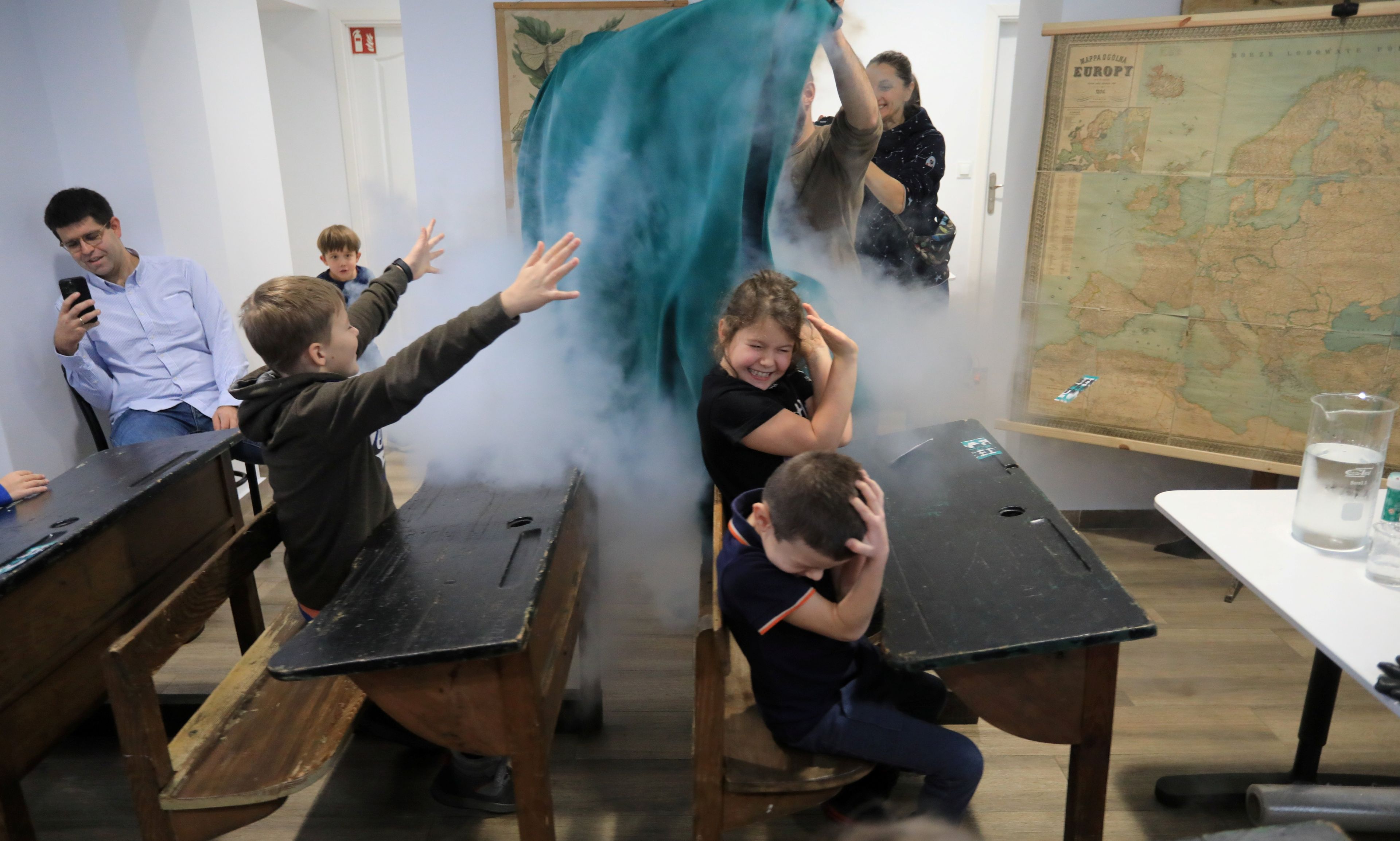 02.12.2023 Warszawa , ulica Plowiecka 77 . Otwarcie Muzeum Szkoly oraz warsztaty w Muzeum .
Fot. Jacek Marczewski / Agencja Wyborcza.pl