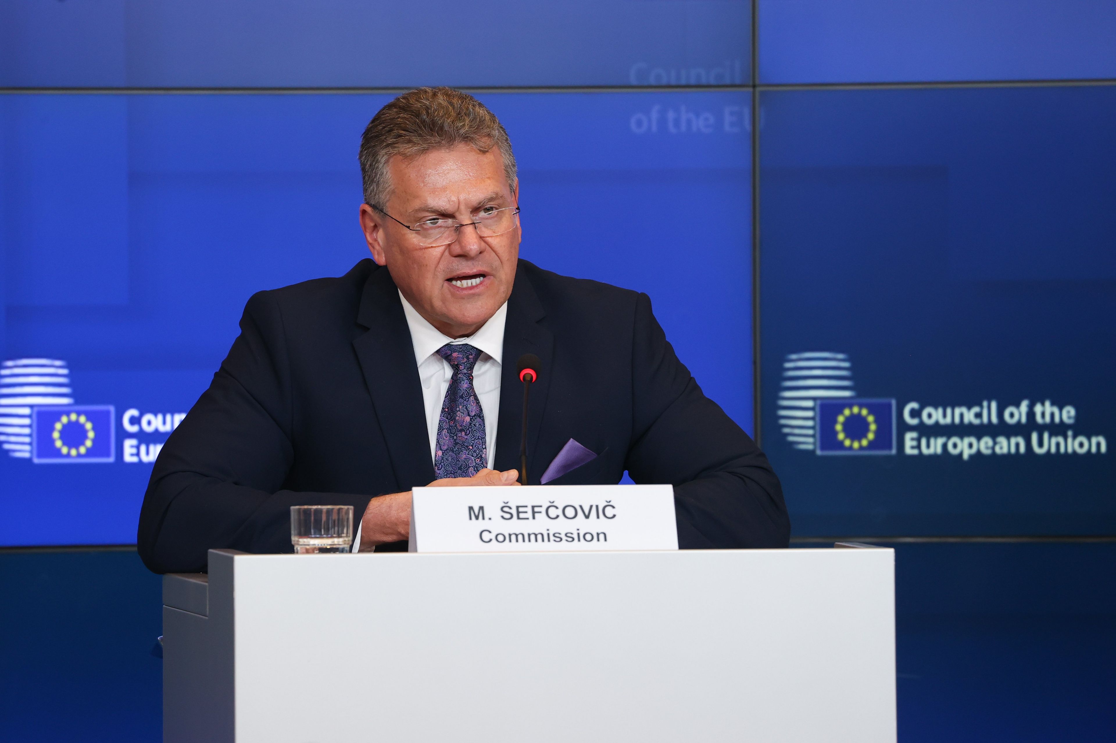 Maroš Šefčovič, komisarz UE ds. handlu