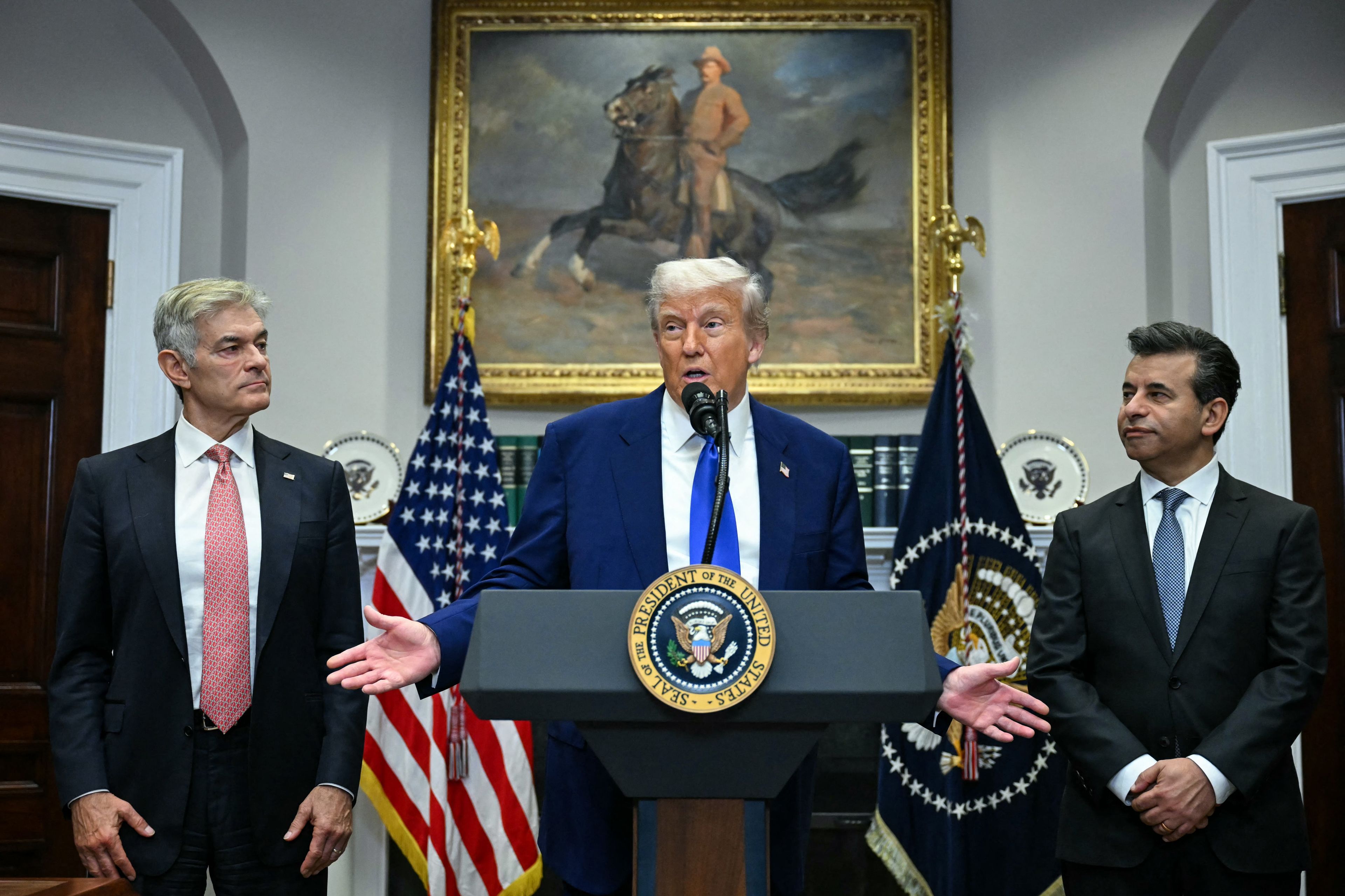 President Donald Trump signs order aimed at cutting US drug prices