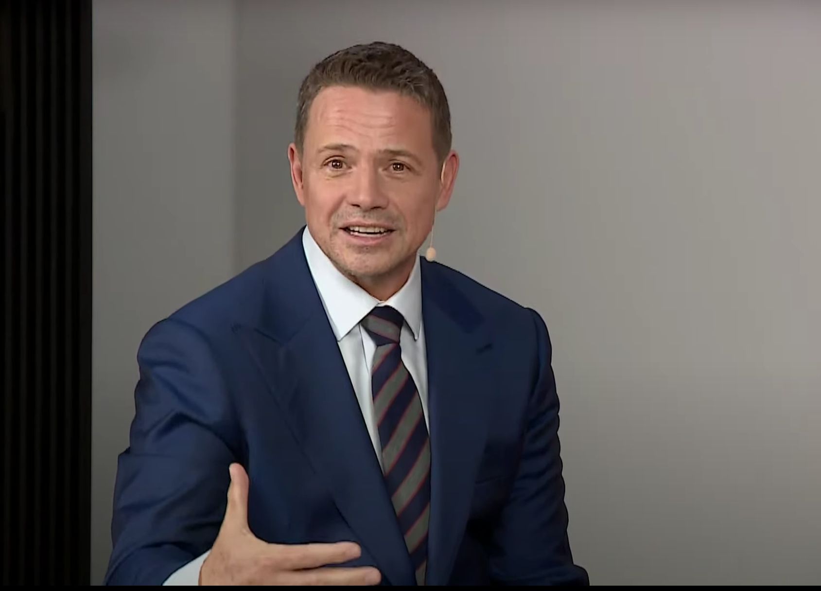 Rafał Trzaskowski podczas spotkania ze Sławomirem Mentzenem, 24. 05. 2025 r. fot: Youtube