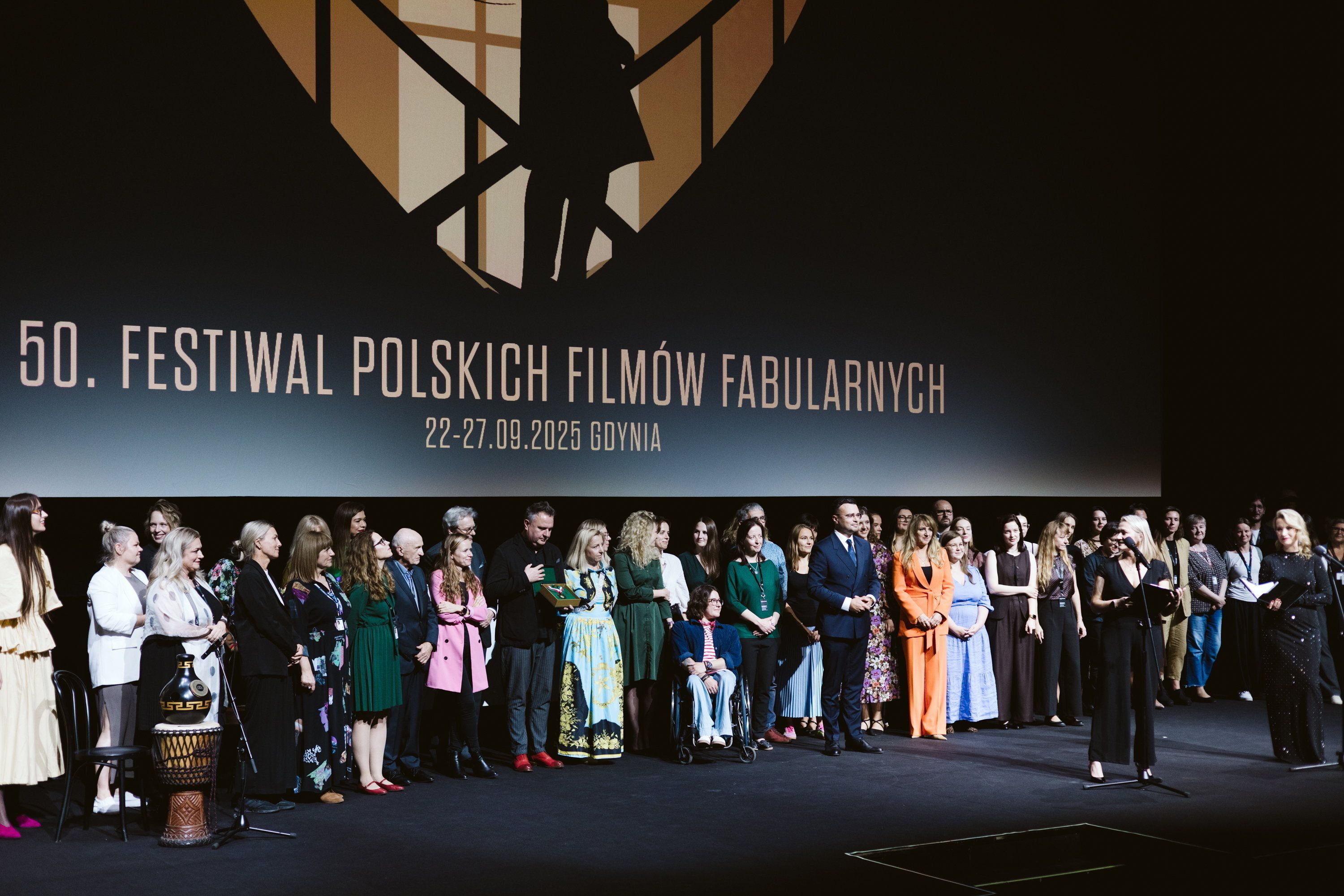 22.09.2025 Gdynia , pl. Grunwaldzki 1 . Teatr Muzyczny im. Danuty Baduszkowej . 50. Festiwal Polskich Filmow Fabularnych . Gala otwarcia 50. Festiwalu Polskich Filmow Fabularnych .
Fot. Martyna Niecko / Agencja Wyborcza.pl