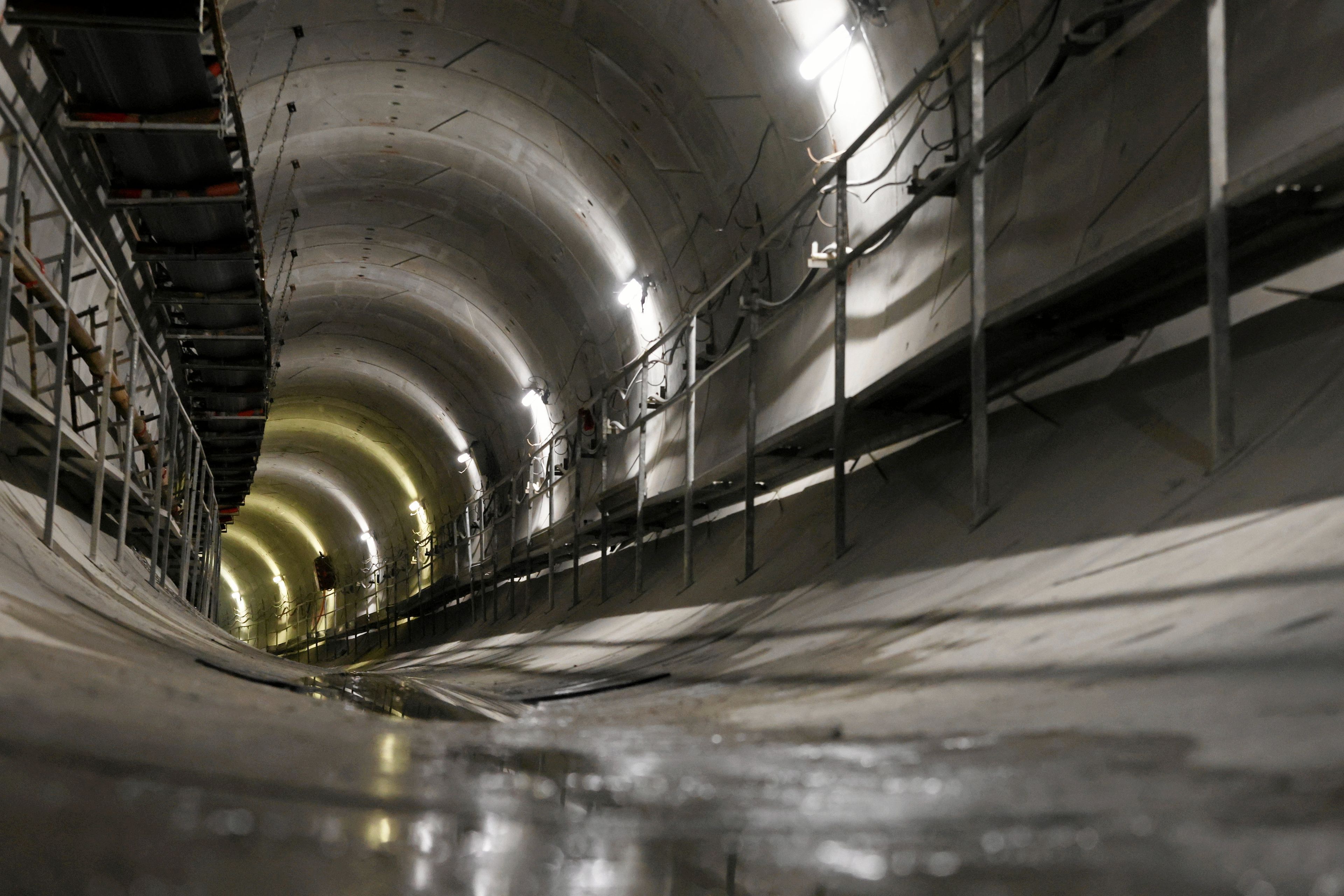 19.03.2025 Warszawa , budowa stacji Metra Lazurowa . 
Fot. Robert Kowalewski / Agencja Wyborcza.pl
