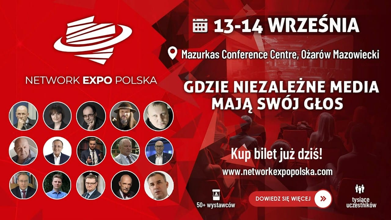 Grafika z zapowiedzią "alternatywnych" targów Network Expo