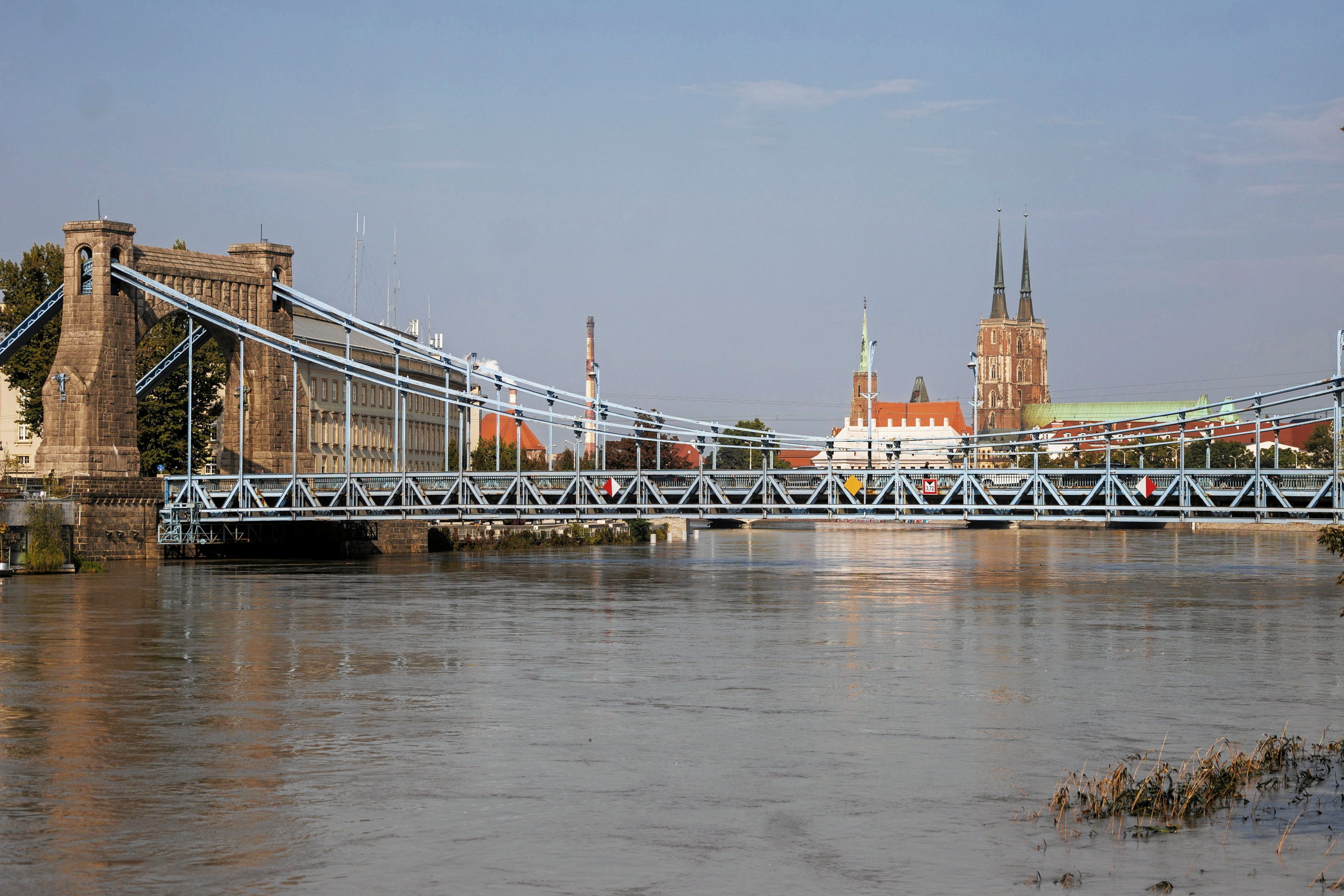 23.07.2025 Wroclaw , Most Grunwaldzki . 
Fot. Krzysztof Zatycki / Agencja Wyborcza.pl