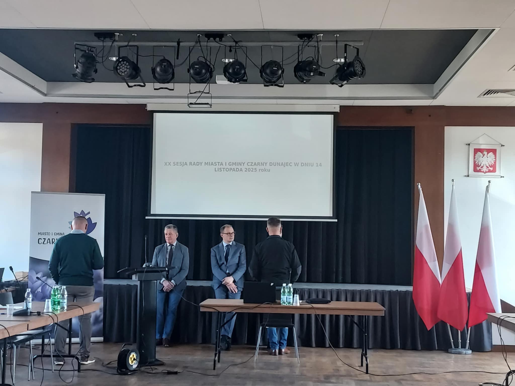 Posiedzenie Rady Gminy w Czarnym Dunajcu