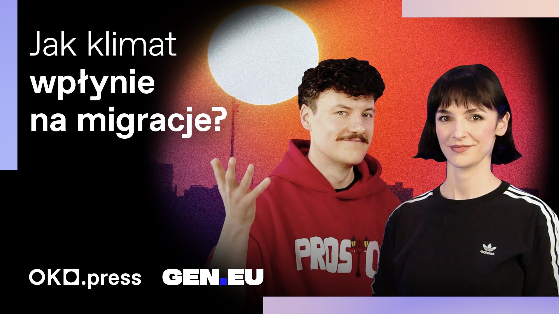 Grafika do artykułu Jak będą wyglądały migracje klimatyczne? #DlaczegoTak