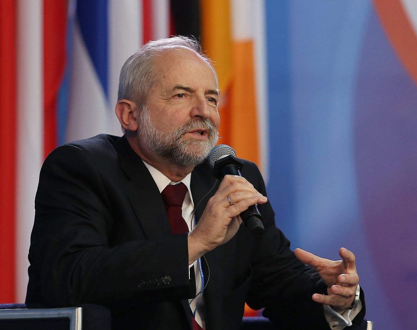 02.09.2014 Krynica Zdroj . Juliusz Braun podczas 24 Forum Ekonomicznego w Krynicy
Fot. Marek Podmokly / Agencja Gazeta