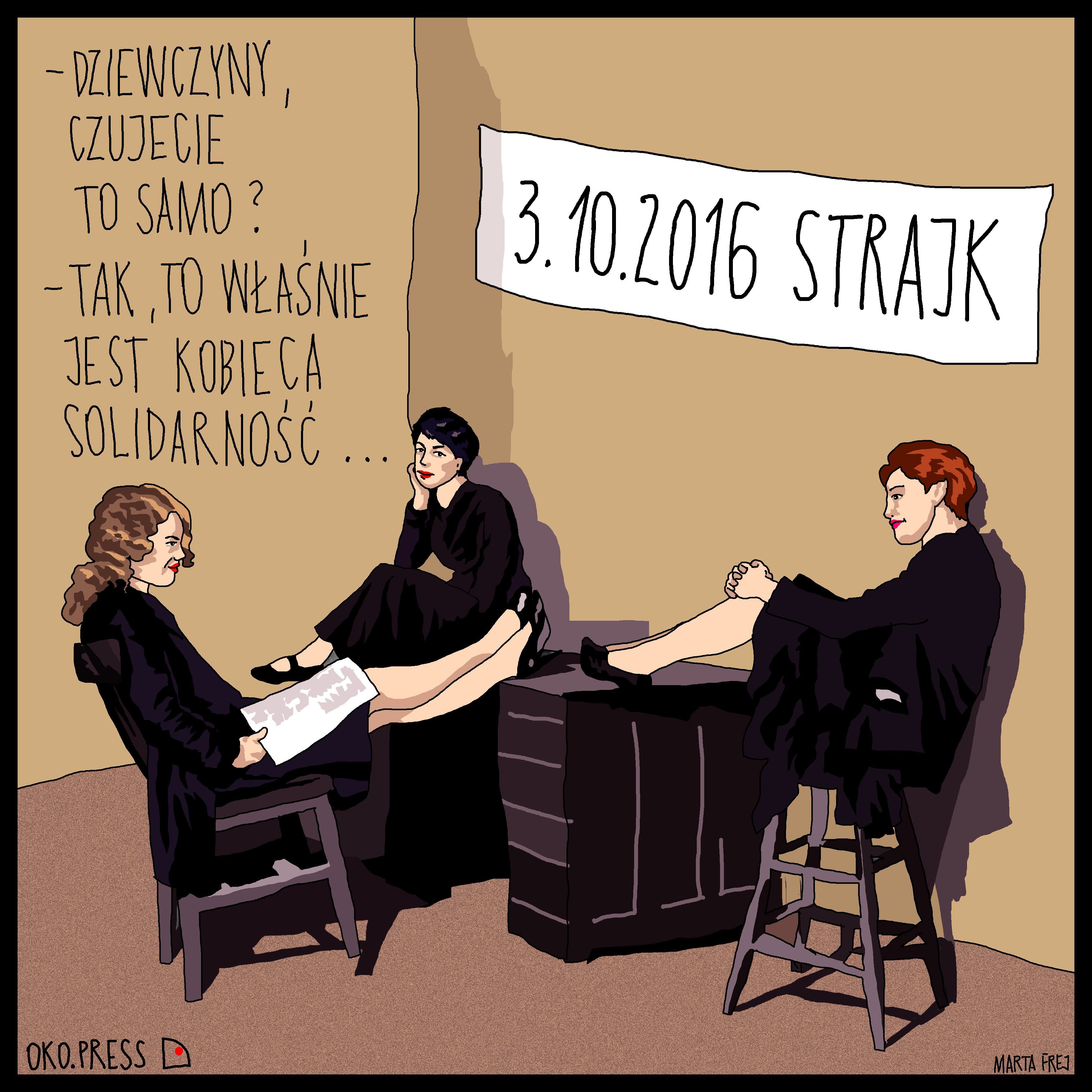 Grafika do artykułu #CzarnyProtest