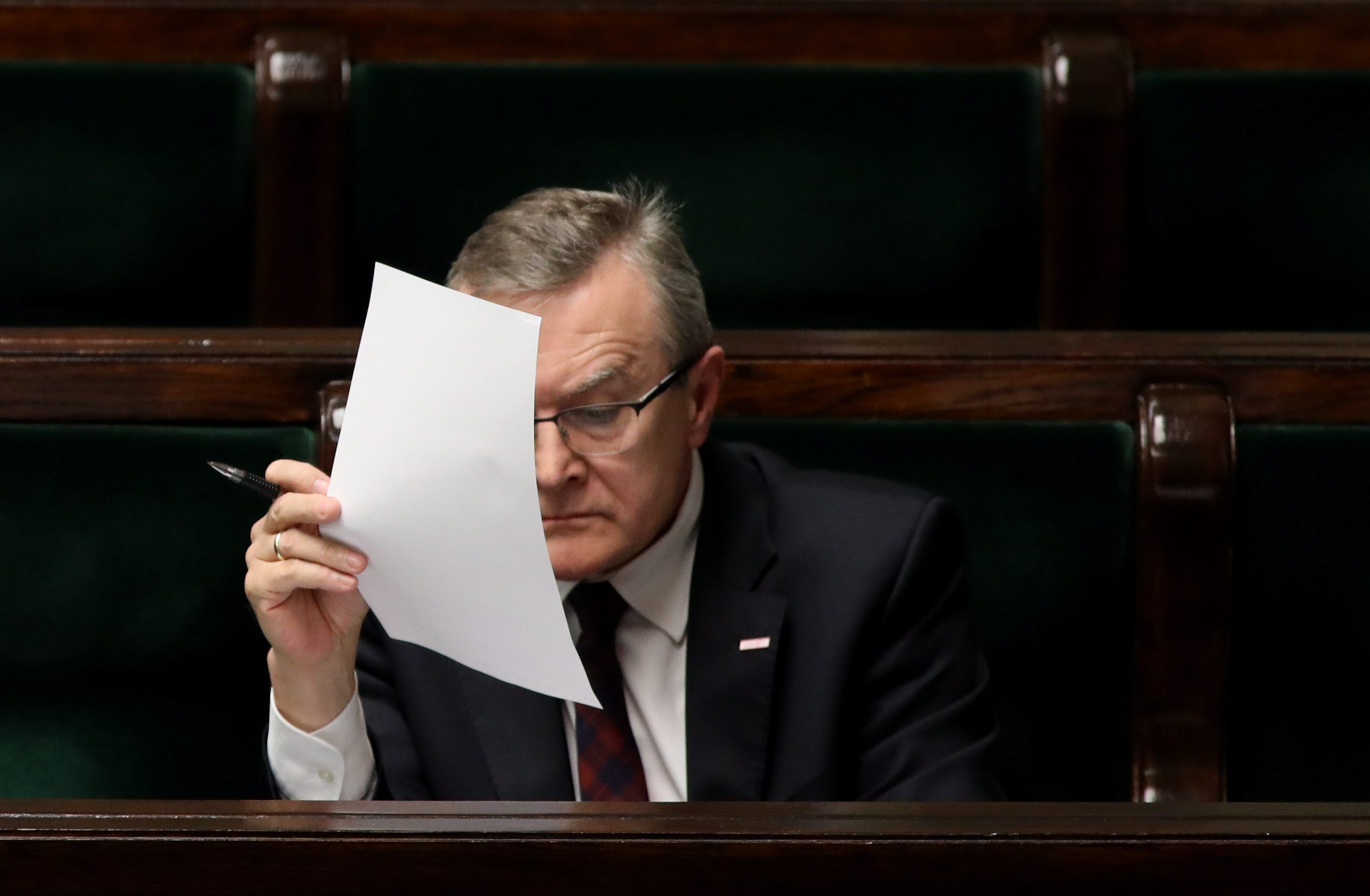 08.06.2017 Warszawa , Sejm . Wicepremier , minister Kultury  Piotr Glinski podczas debaty nt. ustawy abonamentowej .
Fot . Slawomir Kaminski / Agencja Gazeta