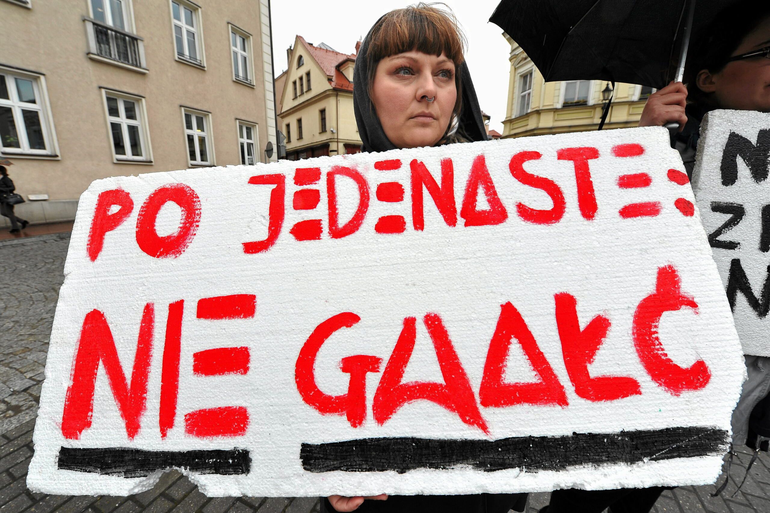 Protest przeciwko gwałtom
