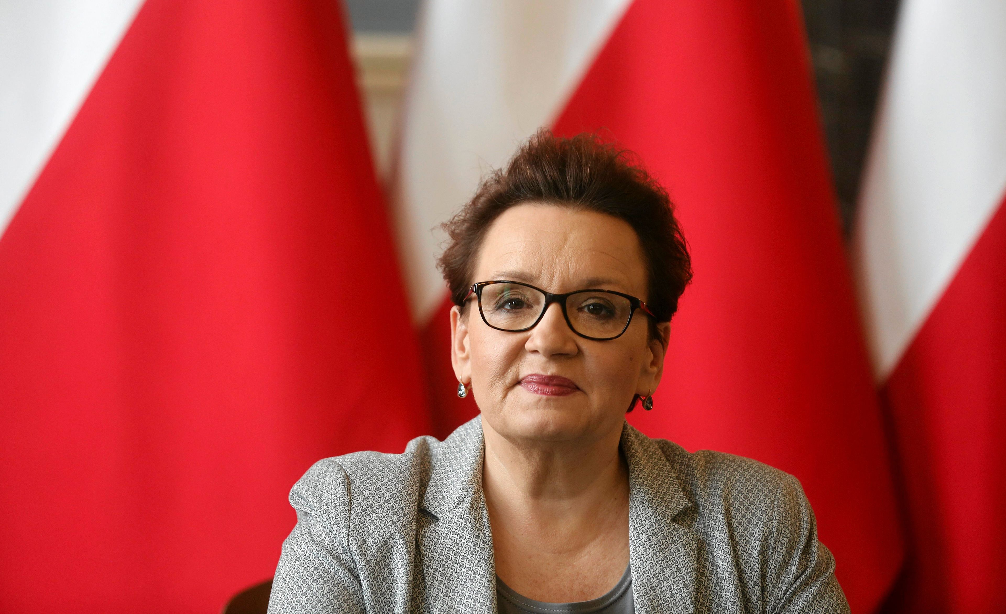 25.08.2017 Katowice . Minister Edukacji Anna Zalewska  podczas konferencji :  Dobra Szkola . Start !
Fot . Dawid Chalimoniuk  / Agencja Gazeta




 *** Local Caption ***