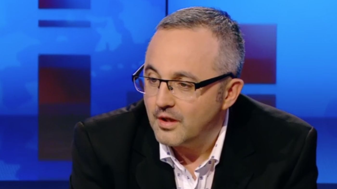 Piotr Gontarczyk w programie telewizyjnym